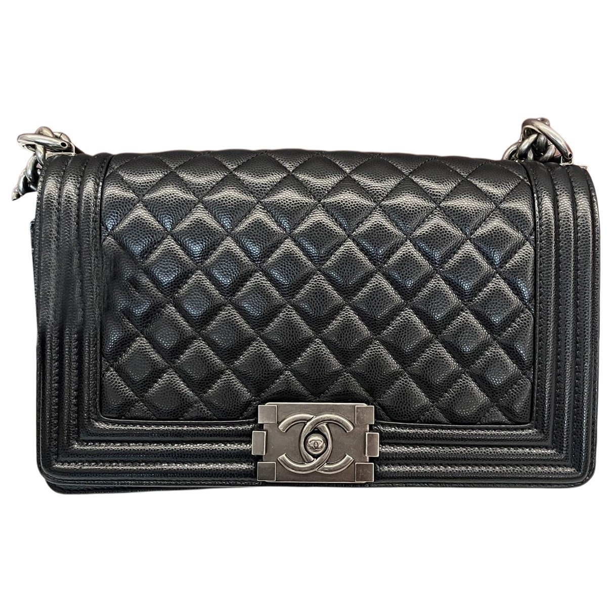 Boy leather crossbody bag