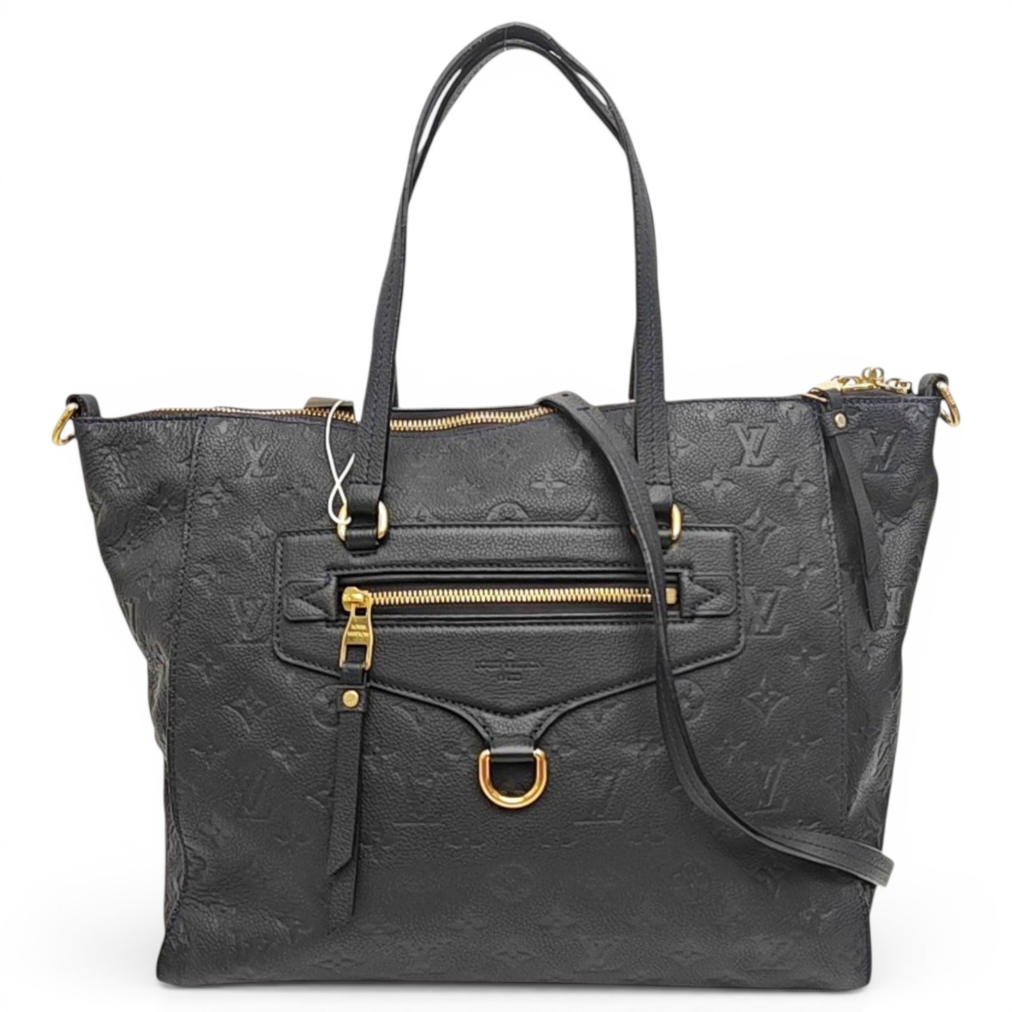 Lumineuse leather handbag