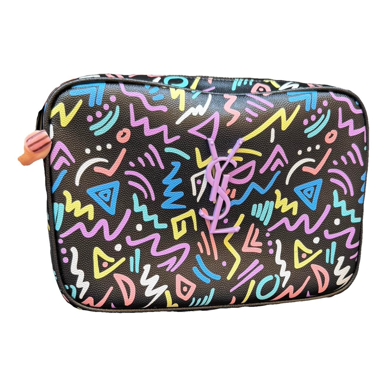 Blogger leather crossbody bag