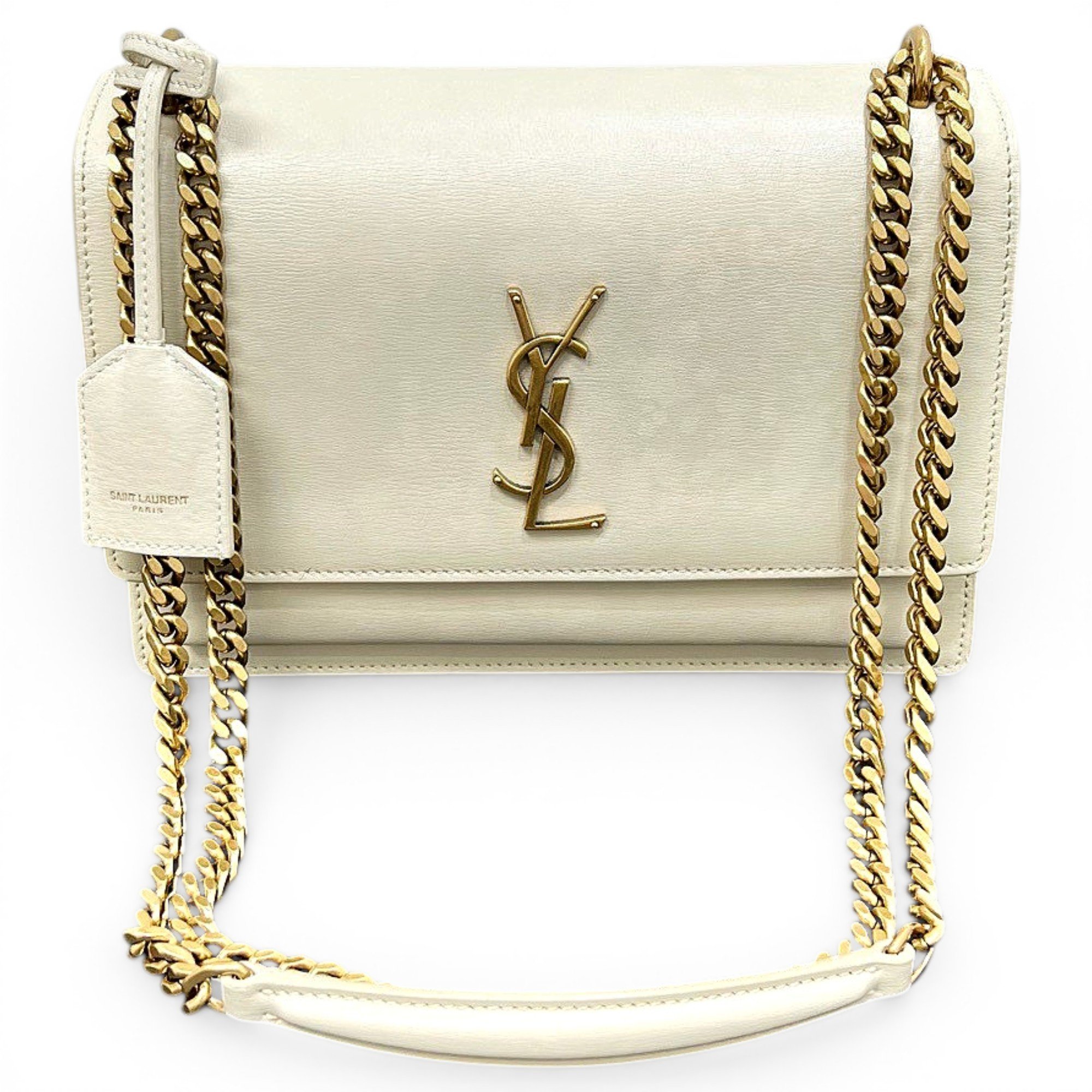 Sunset leather crossbody bag