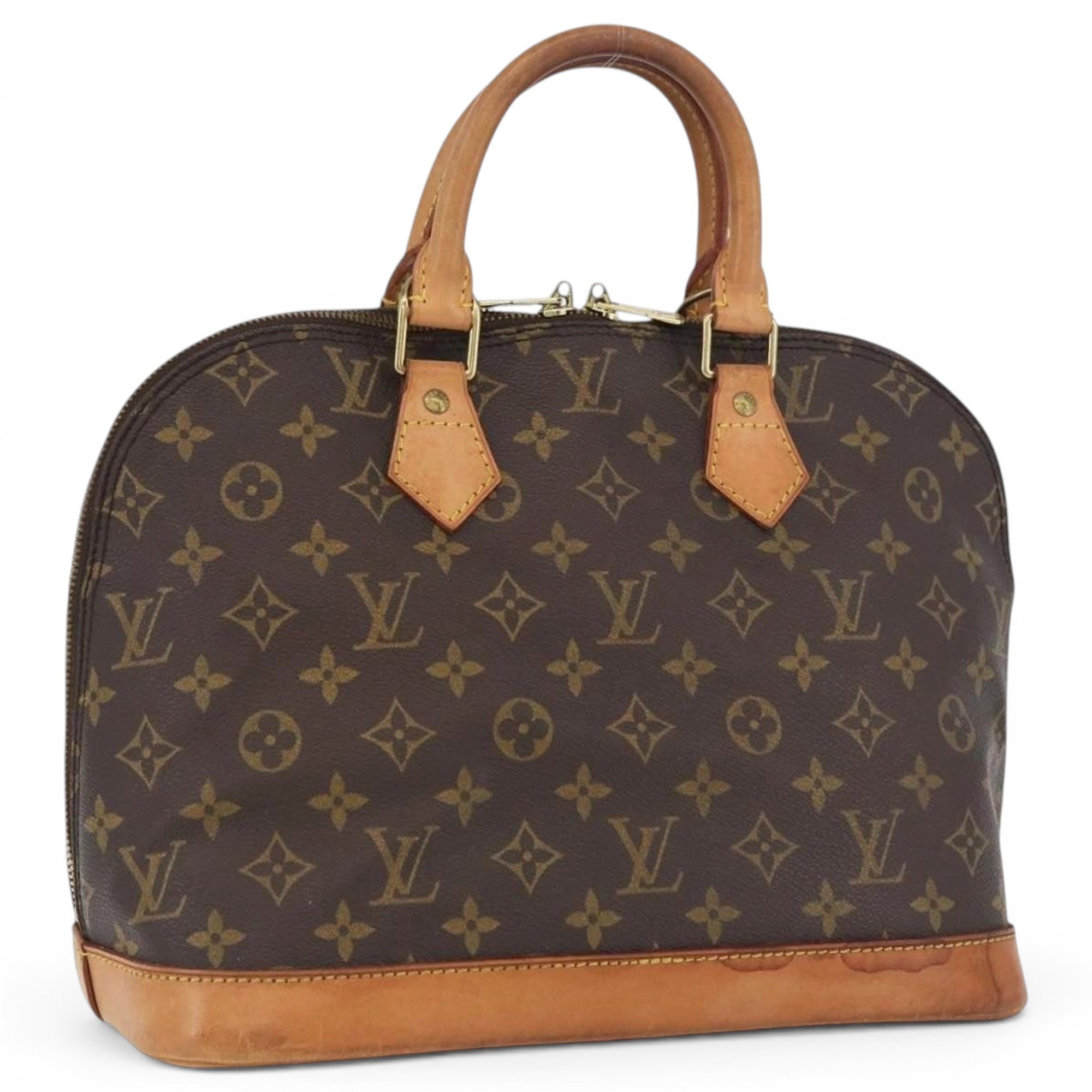 Alma leather handbag