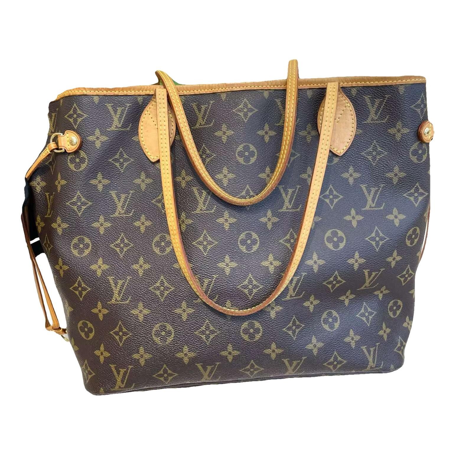 Neverfull leather handbag