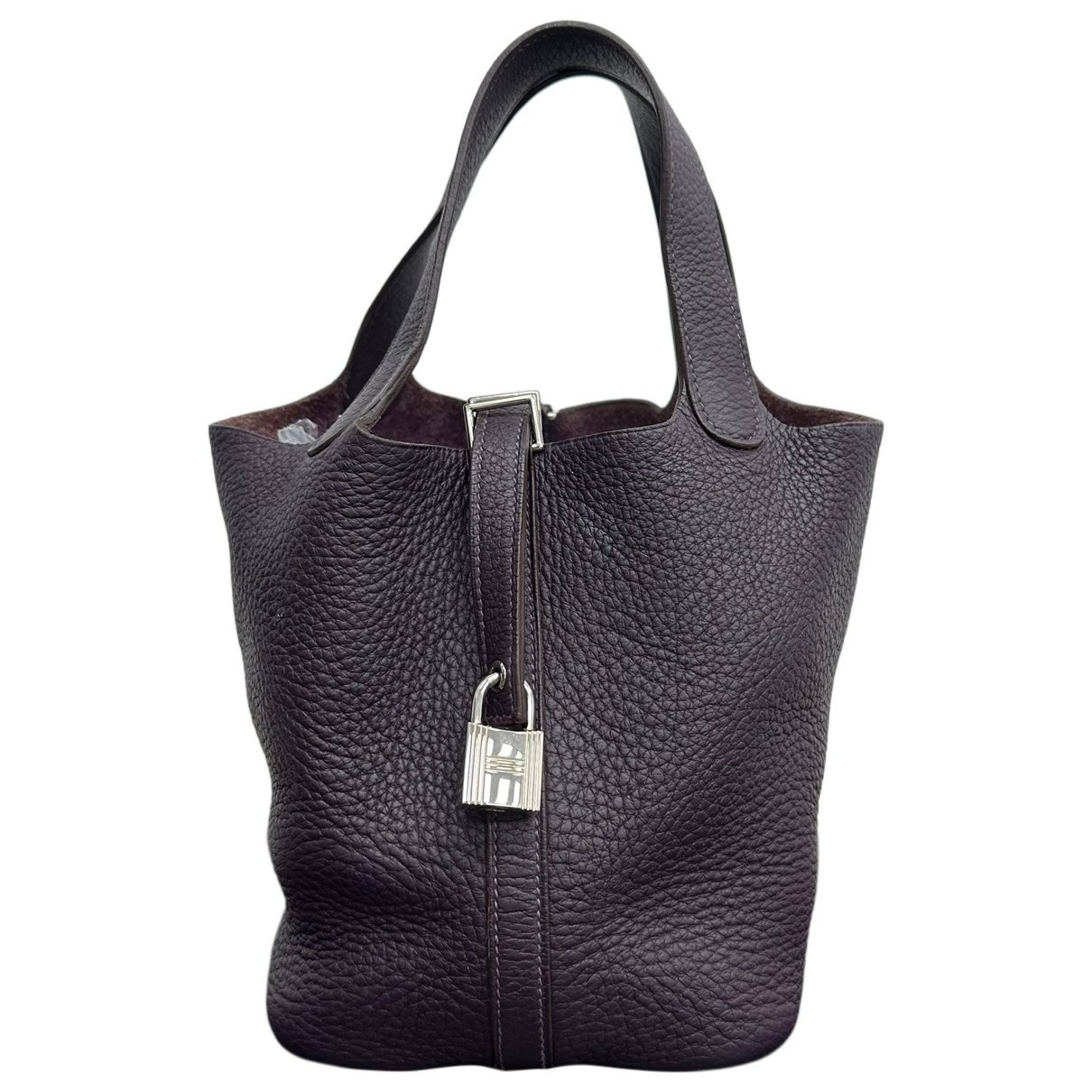 Picotin leather handbag