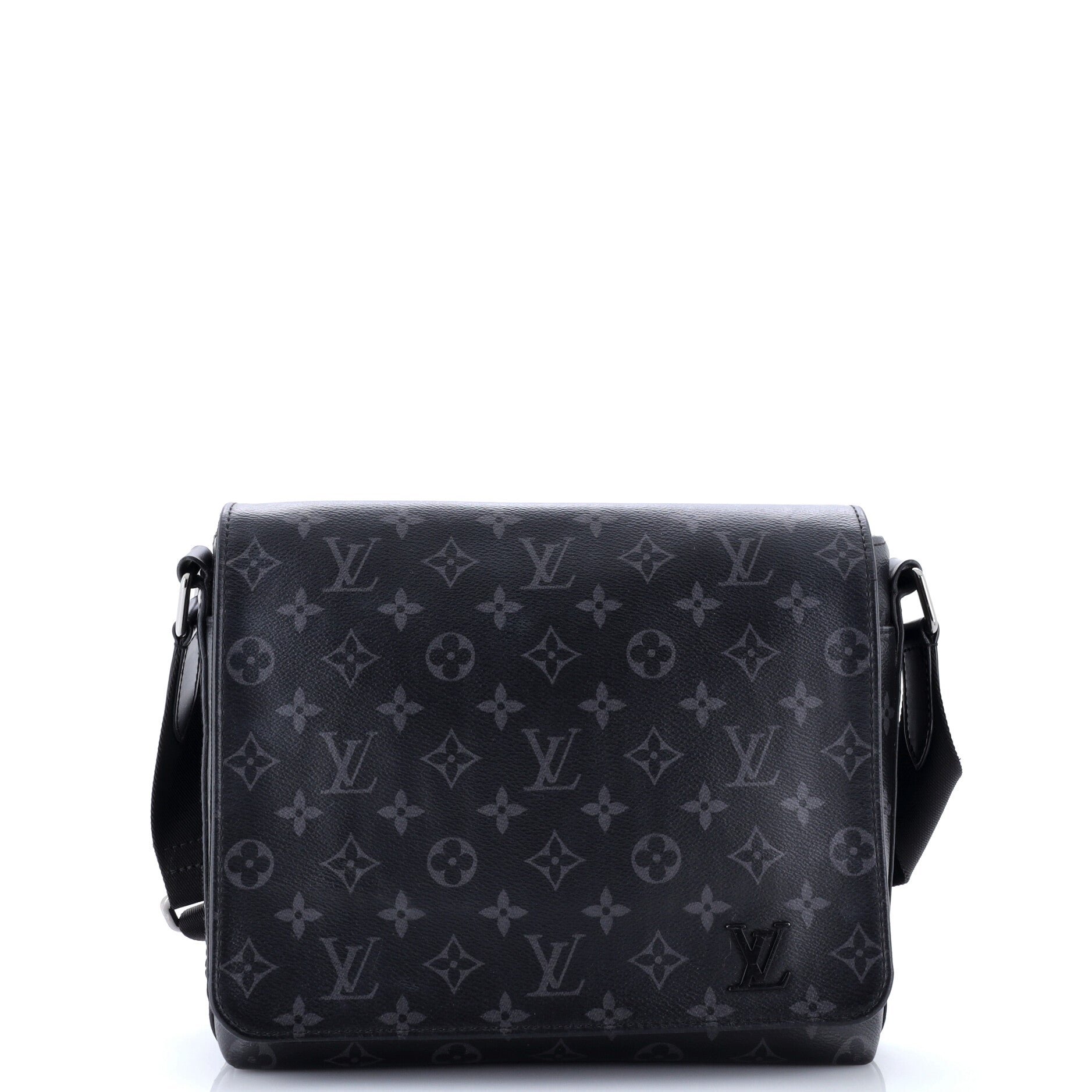 District Messenger Bag Monogram Eclipse Canvas PM