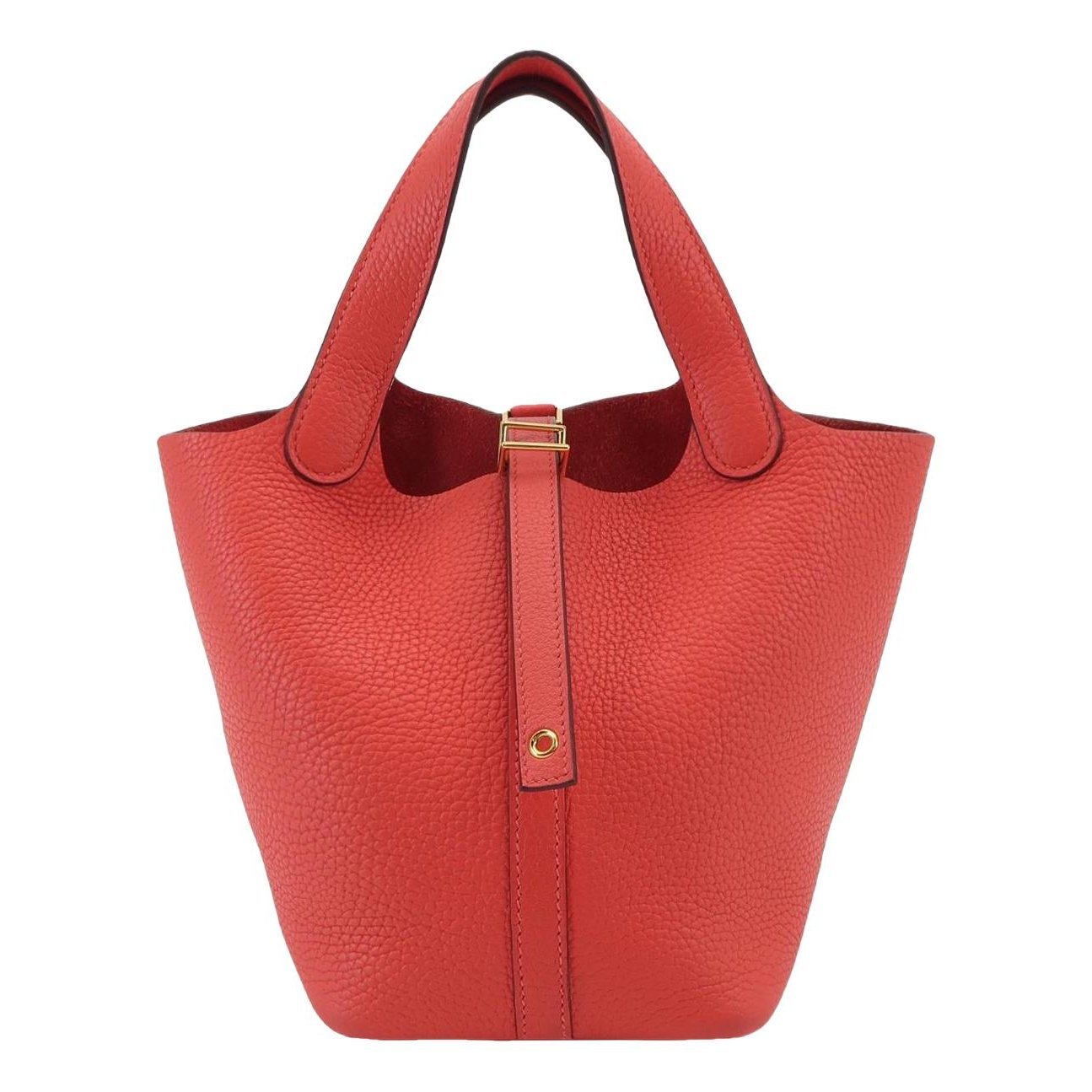 Picotin leather handbag