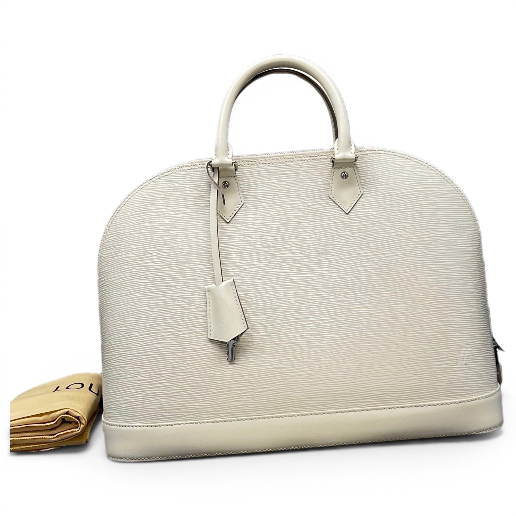 Alma leather handbag