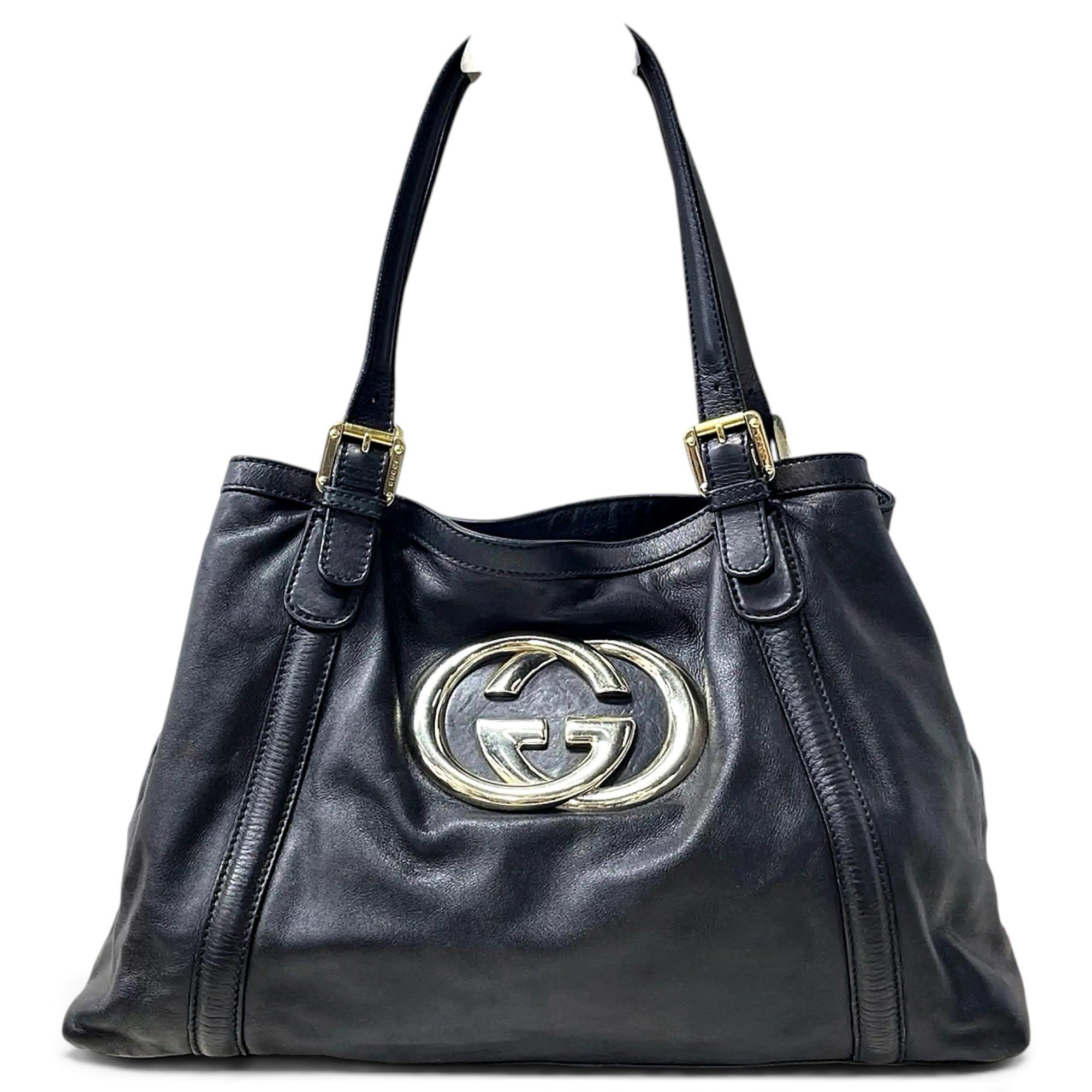 Leather handbag