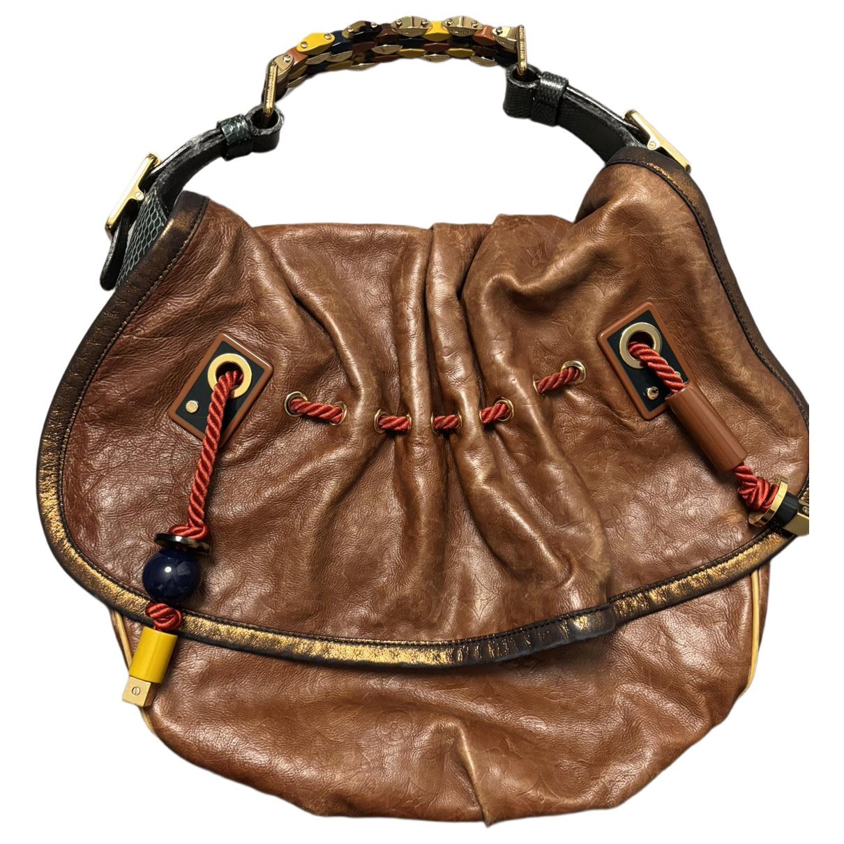Leather handbag