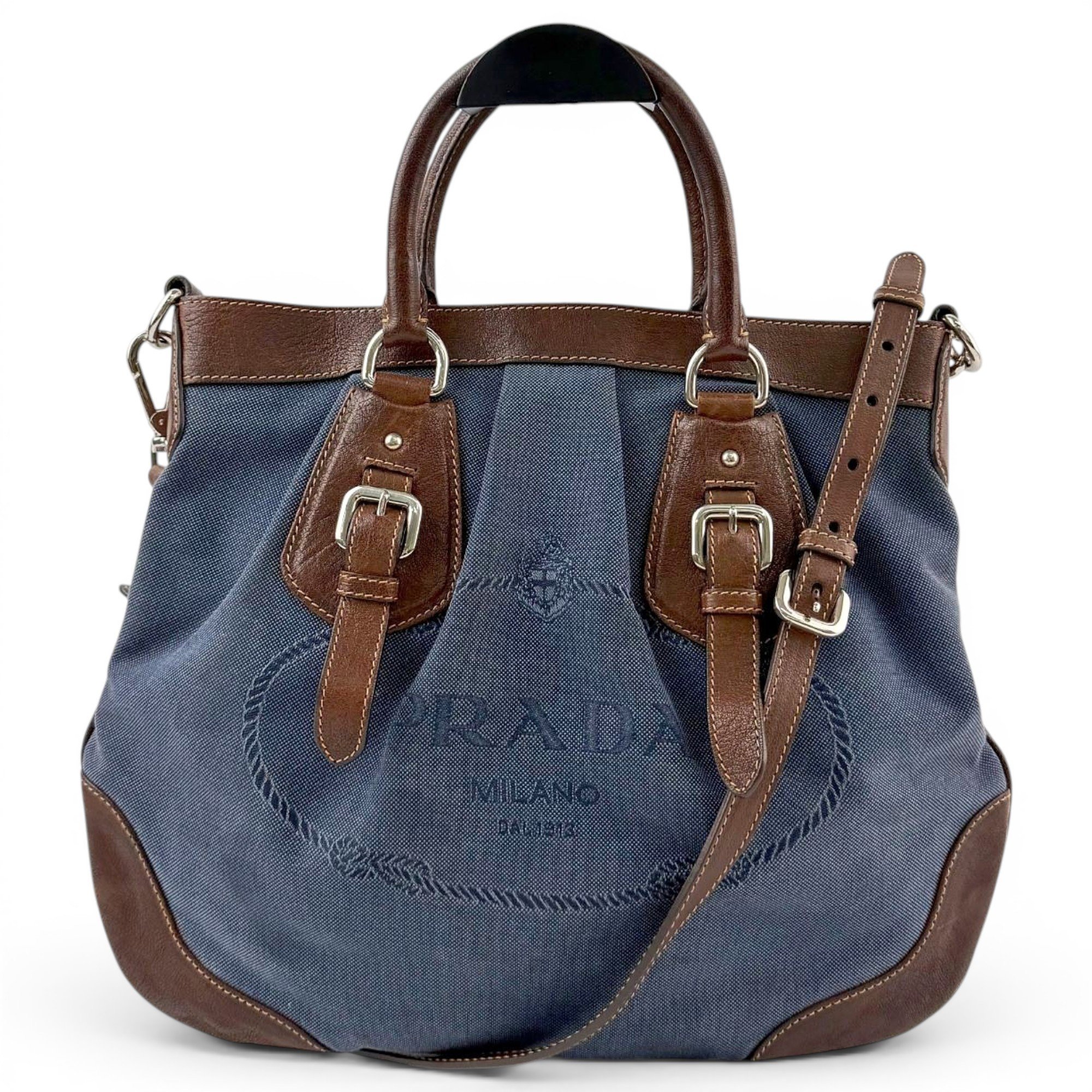 Leather handbag