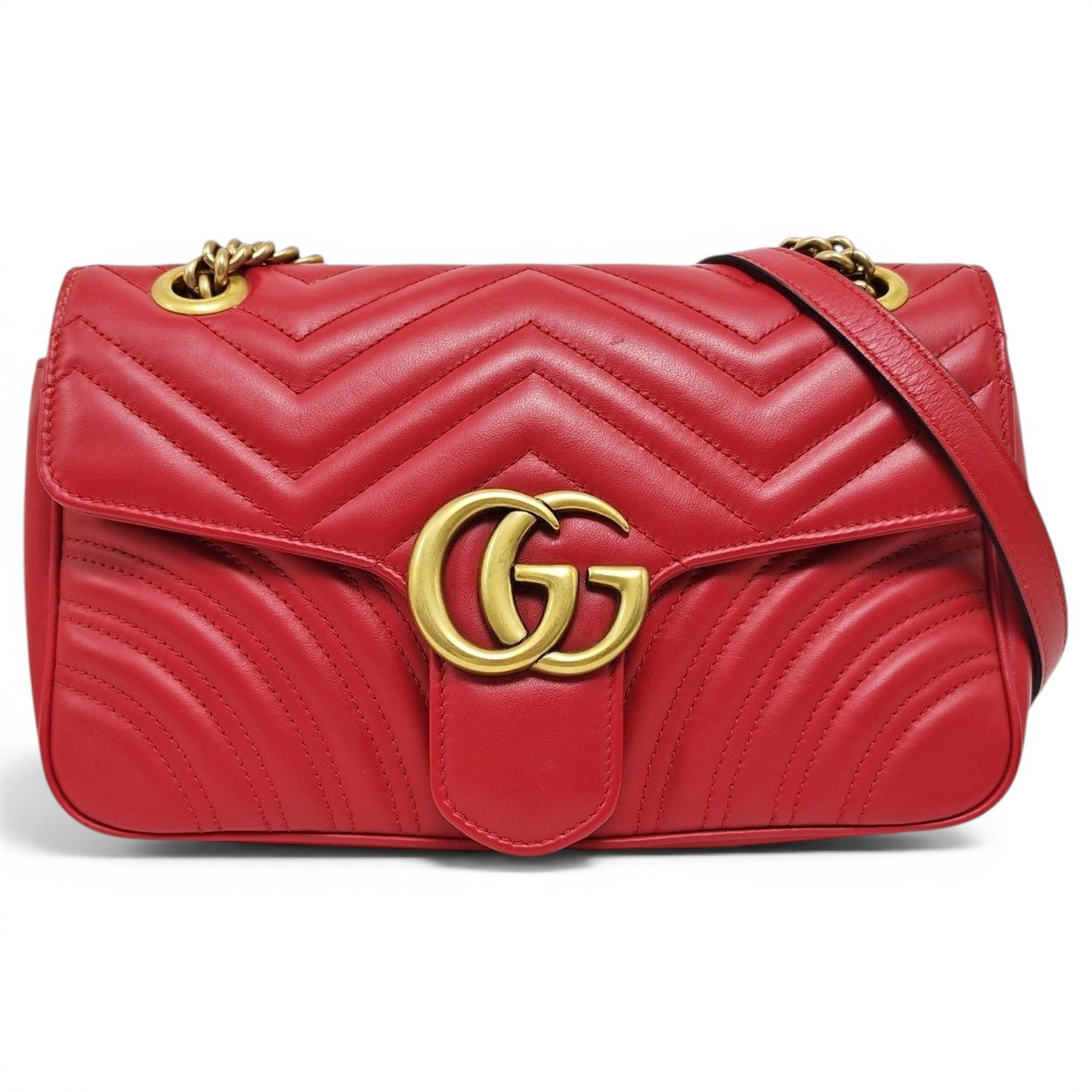 GG Marmont leather handbag