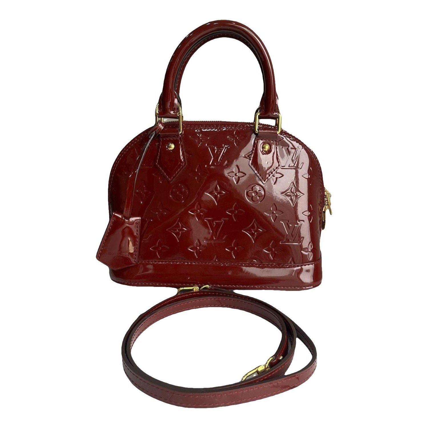 Alma BB patent leather handbag