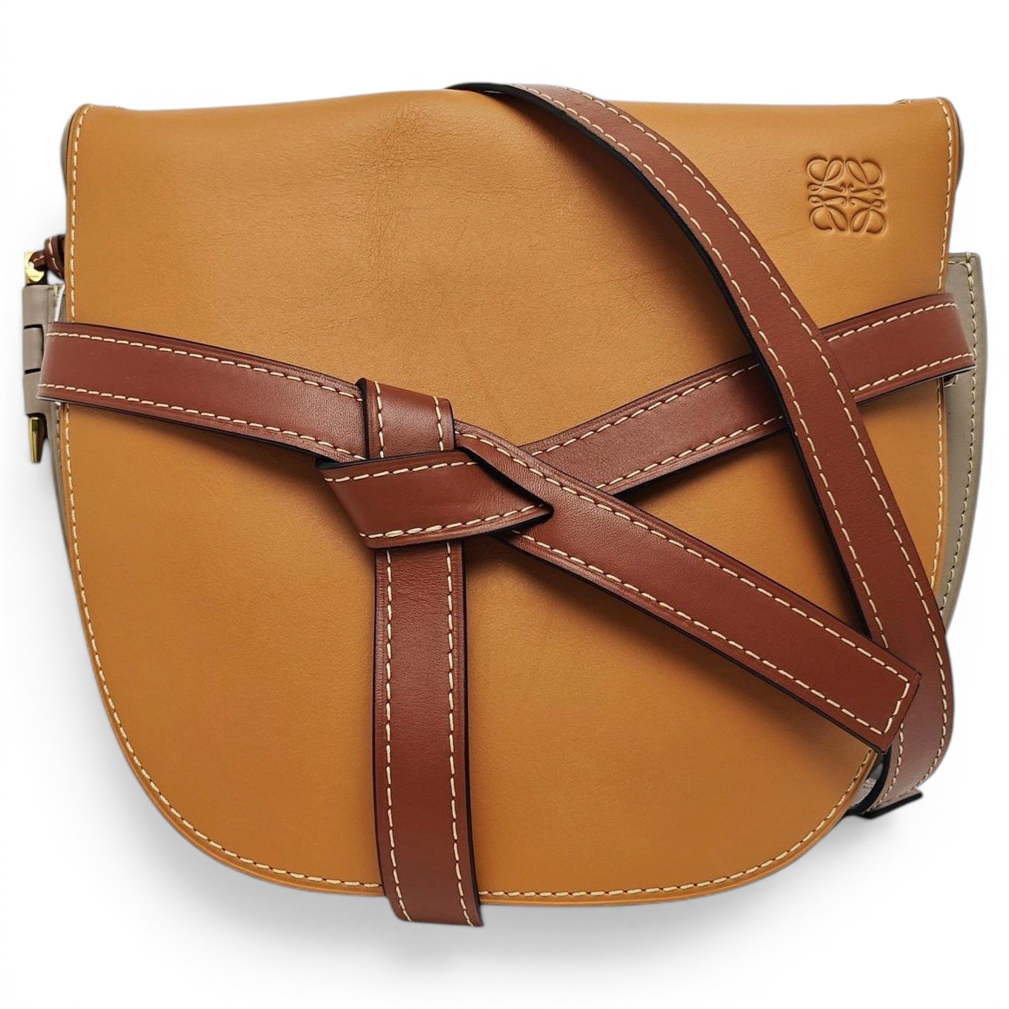 Gate leather handbag