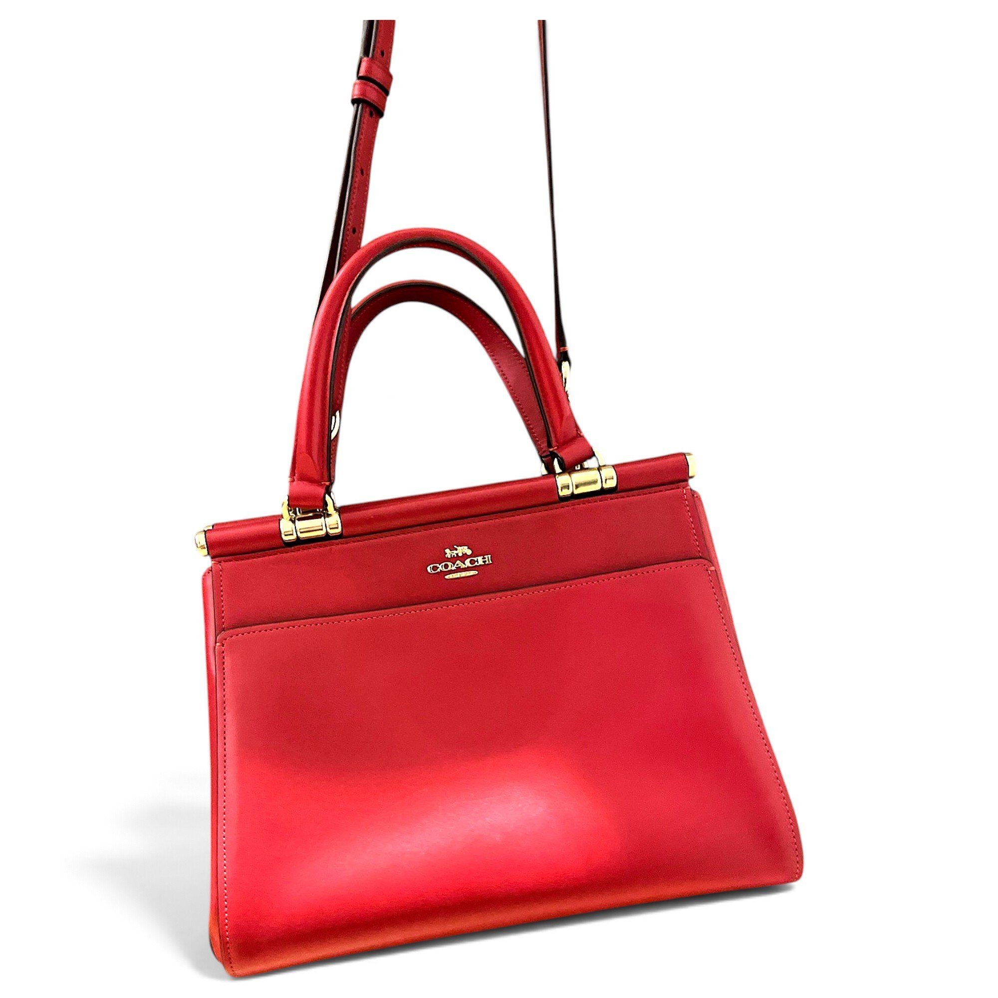 Selena Grace leather satchel