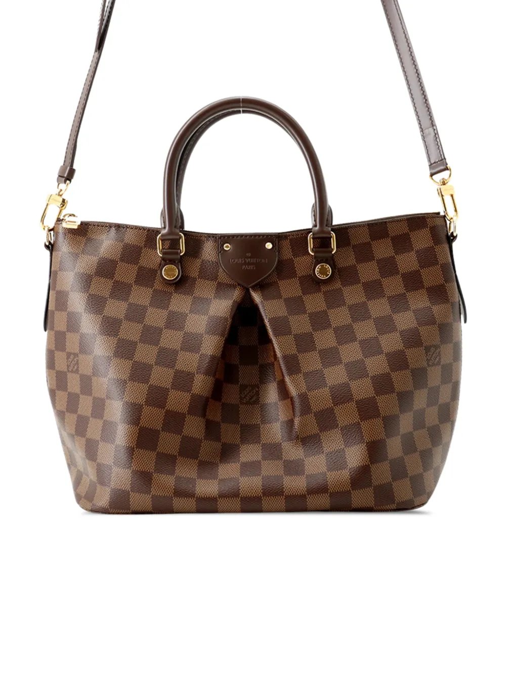 2015-2021 Damier Ebene Siena PM satchel