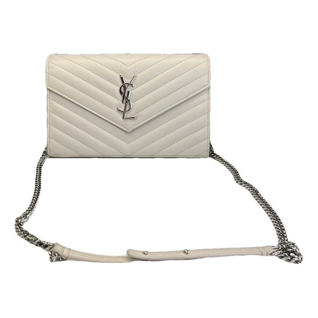Portefeuille enveloppe leather crossbody bag