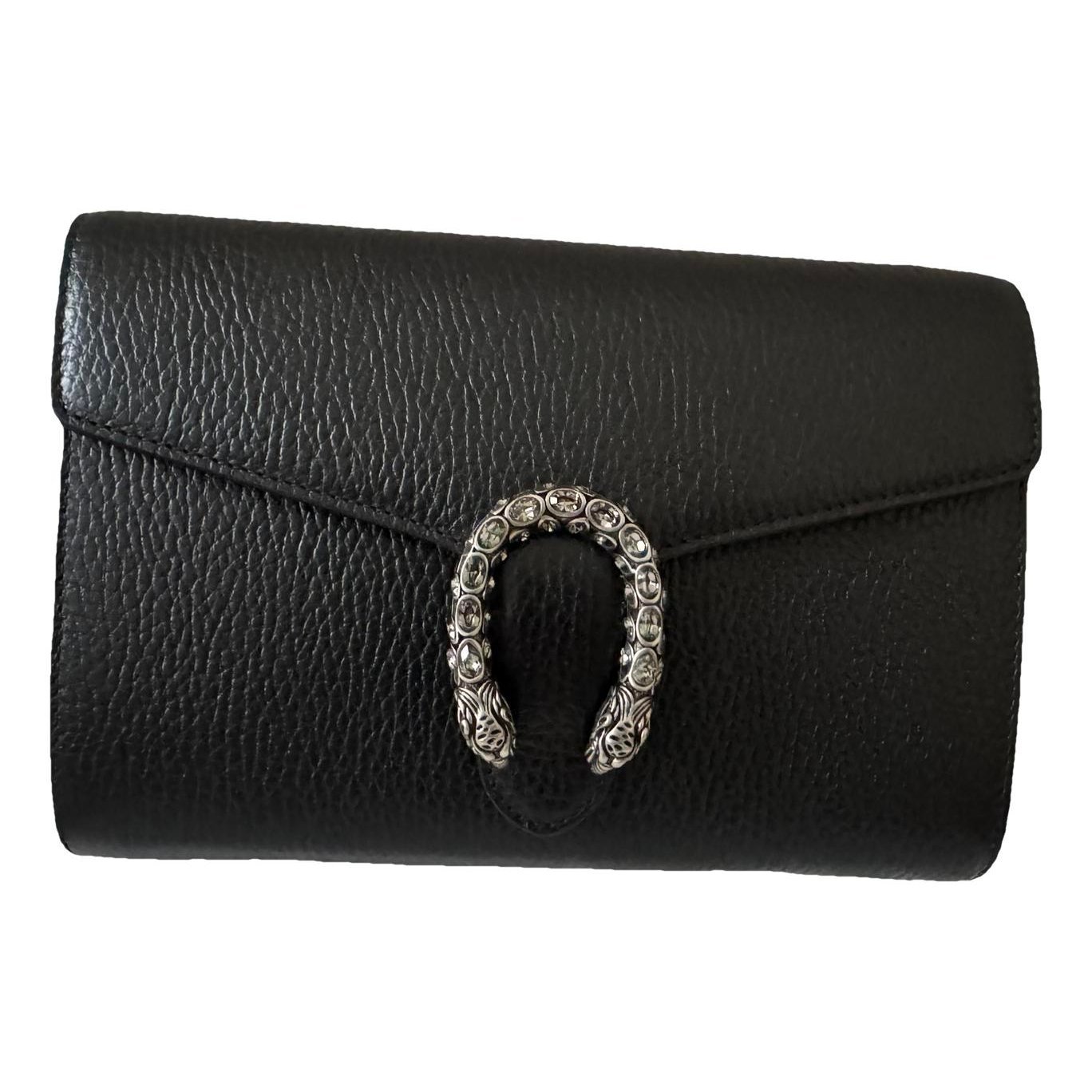 Dionysus leather clutch bag