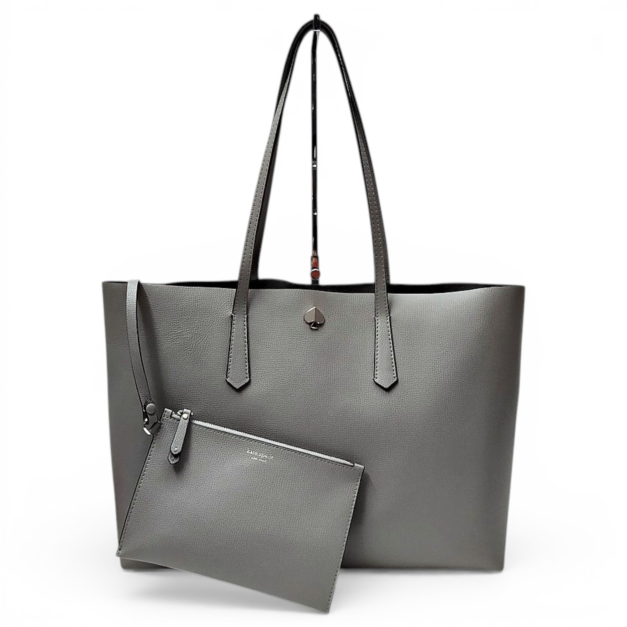 Leather tote