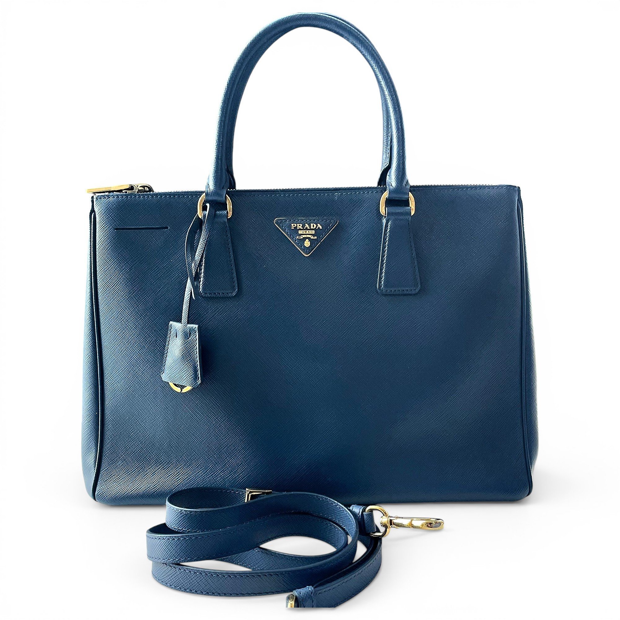 Galleria leather handbag
