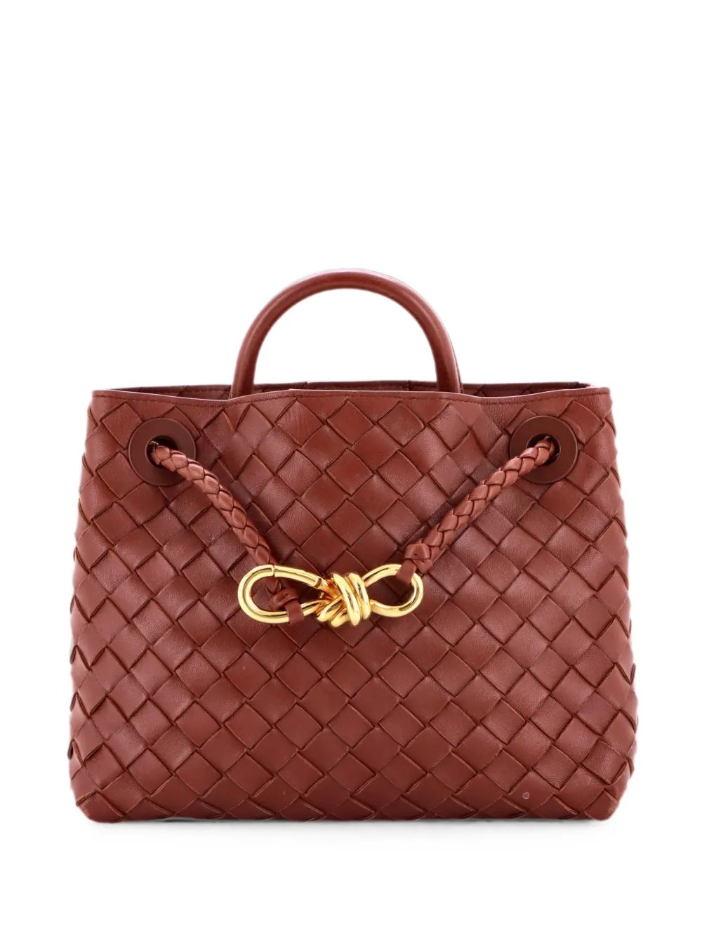 Andiamo Top Handle Bag Intrecciato Nappa Small satchel