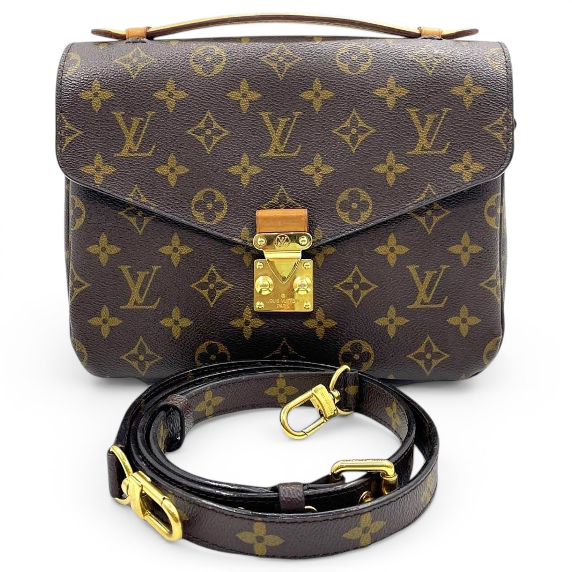 Metis leather handbag