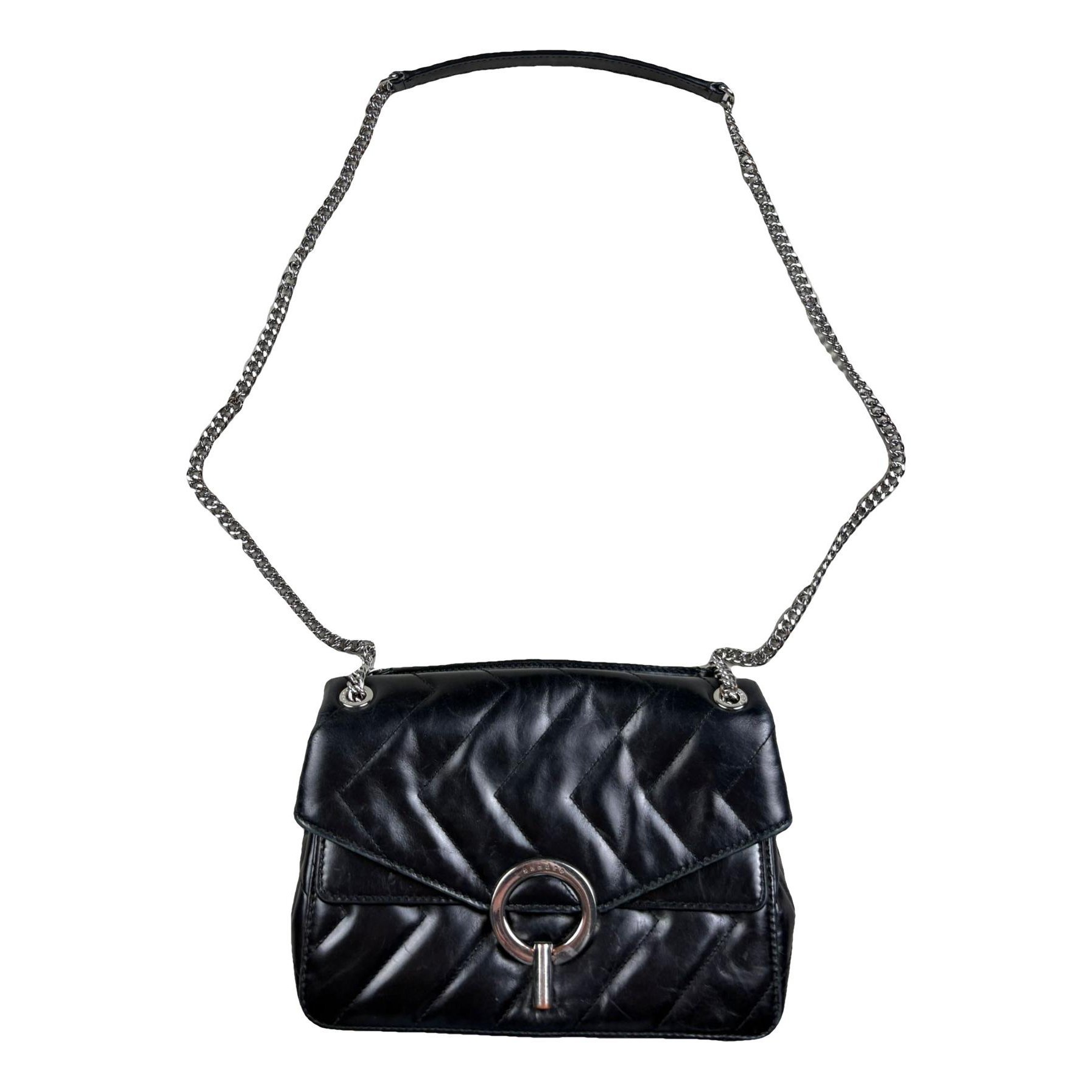 Sandro Yza leather handbag