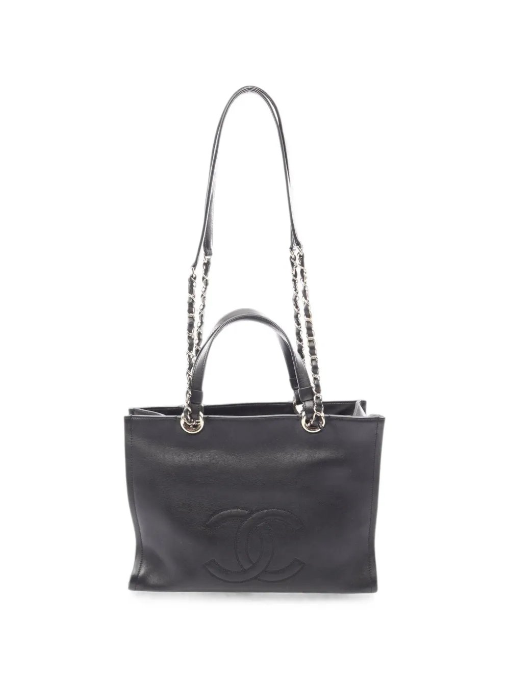 Coco-mark chain tote bag
