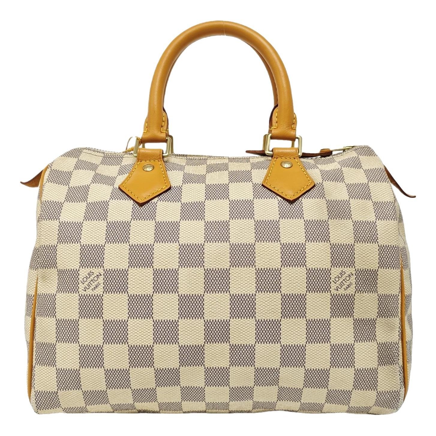 Nano Speedy / Mini HL leather handbag