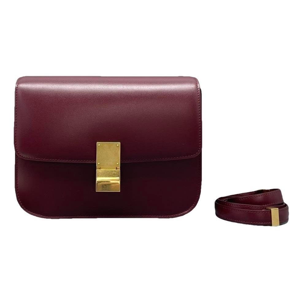 Classic leather handbag