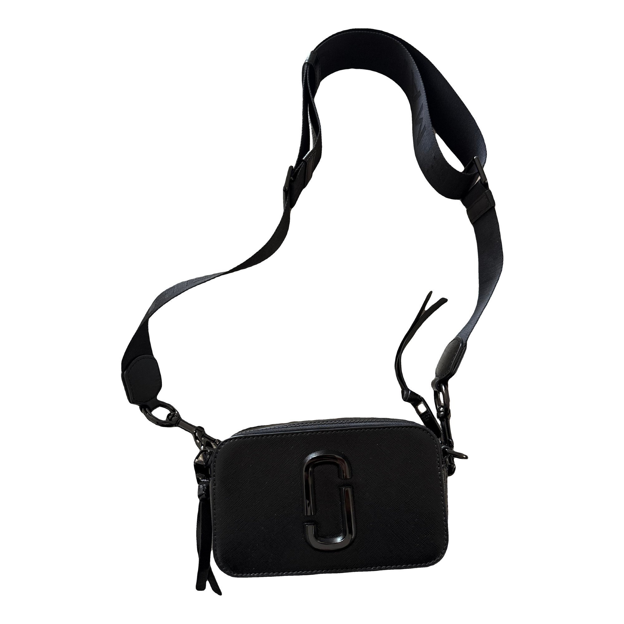 Snapshot leather crossbody bag