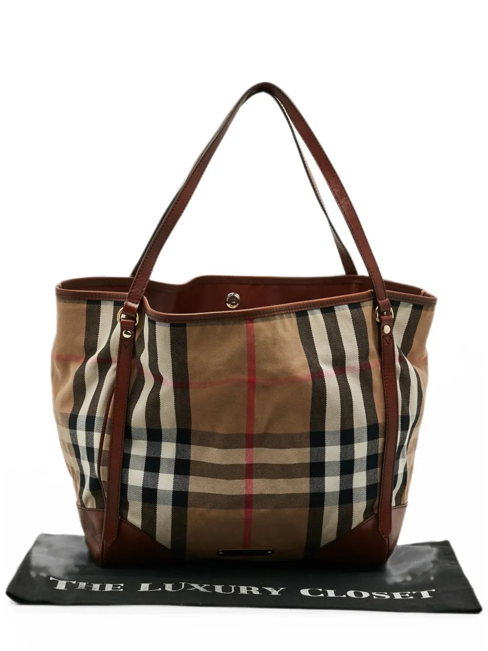 Canterbury House Check tote bag