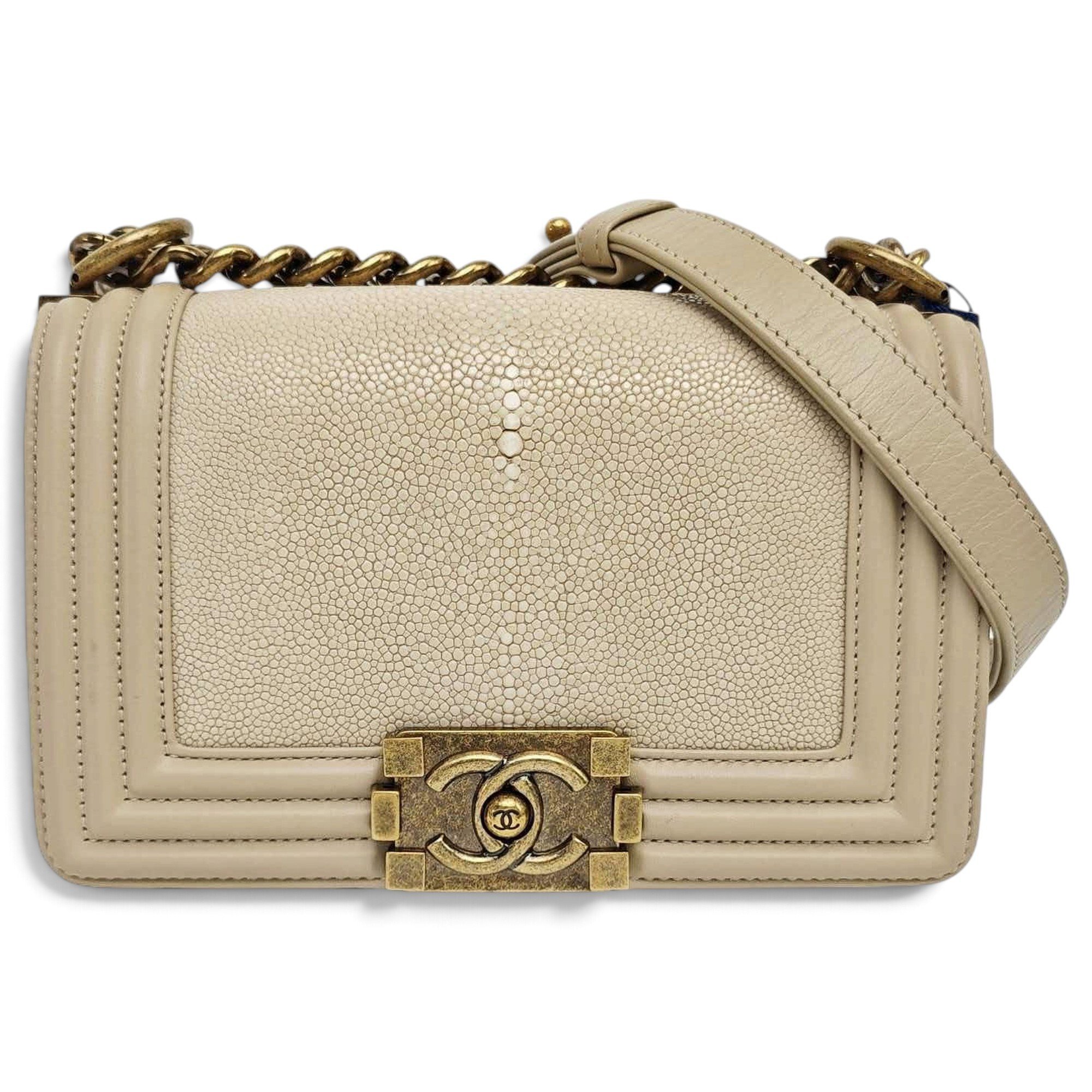 Boy leather handbag