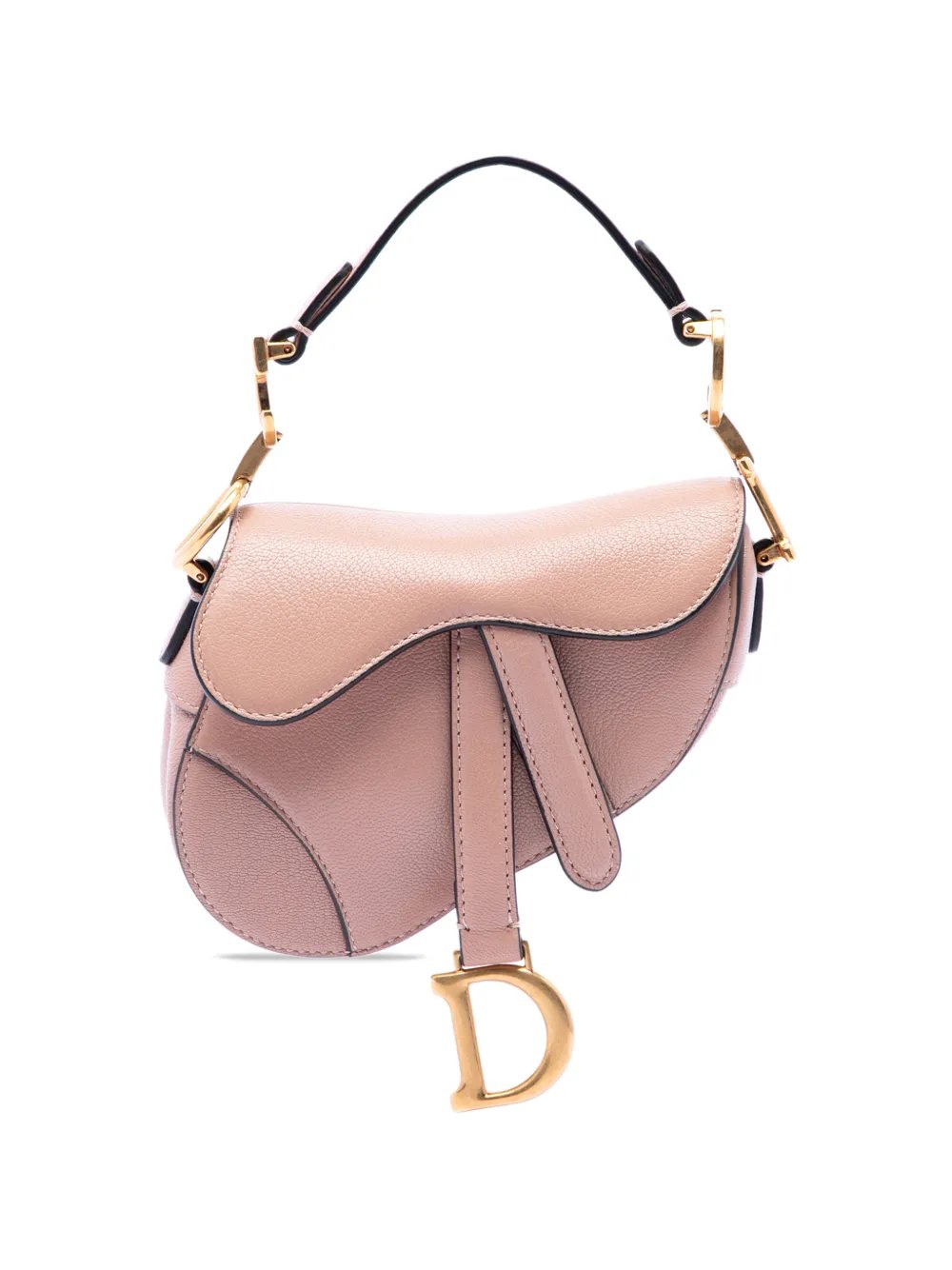 2021 Micro Goatskin Saddle Bag satchel