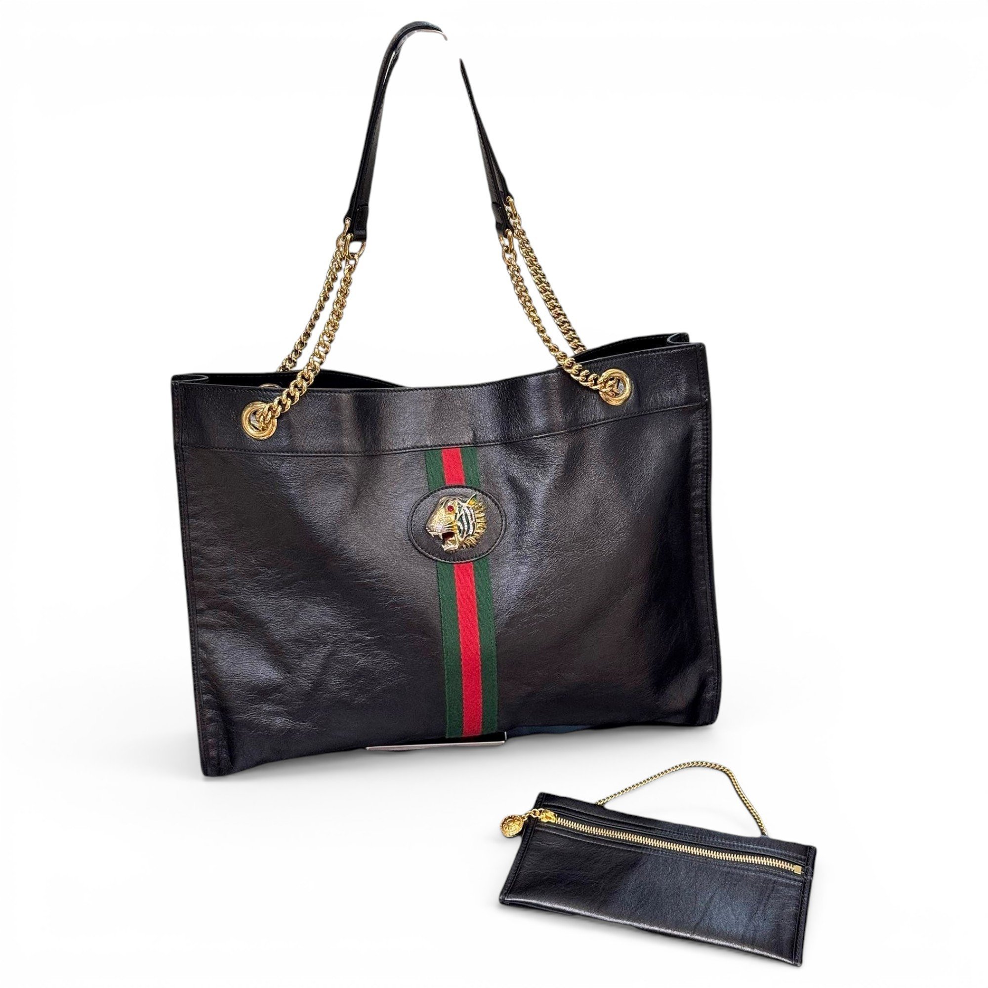 Bestiary tote leather handbag