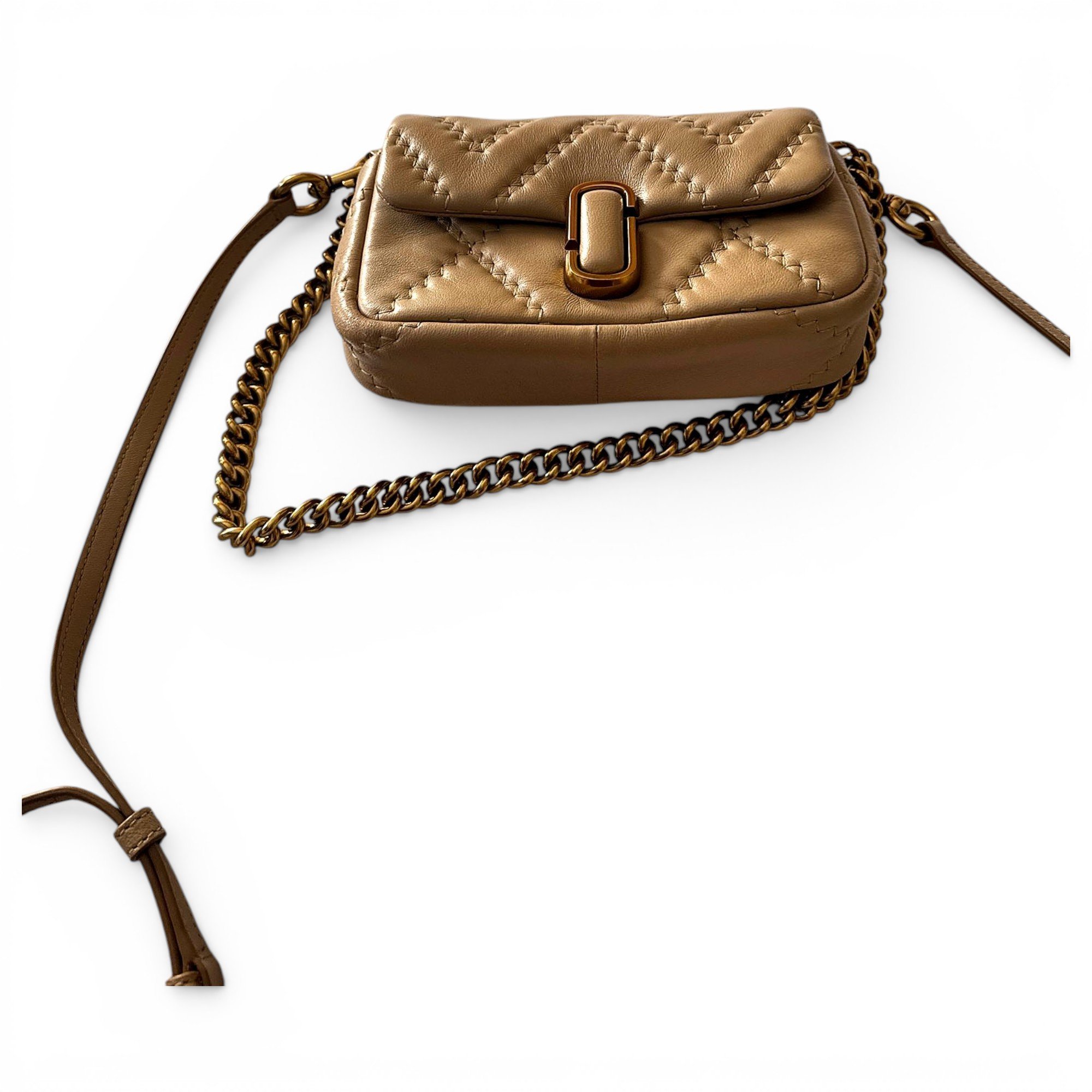 Snapshot leather crossbody bag