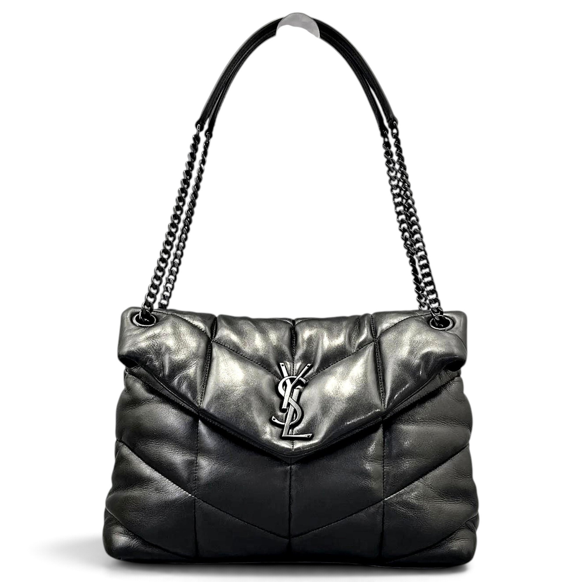 Loulou leather handbag