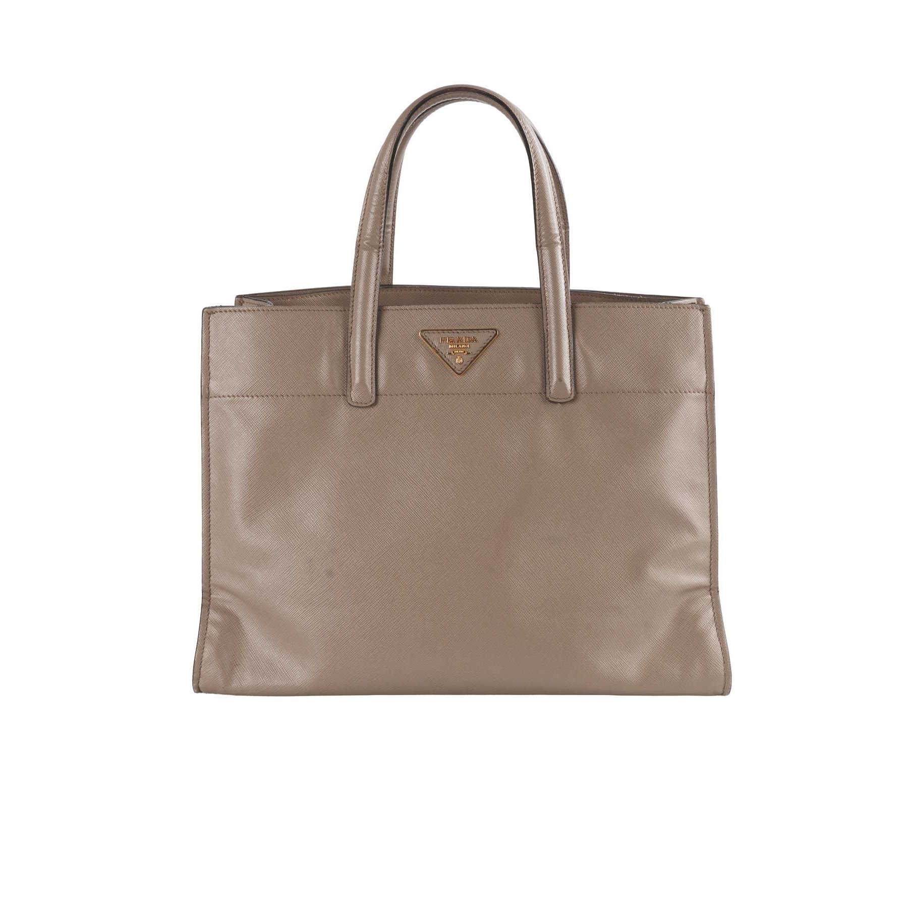 Leather tote