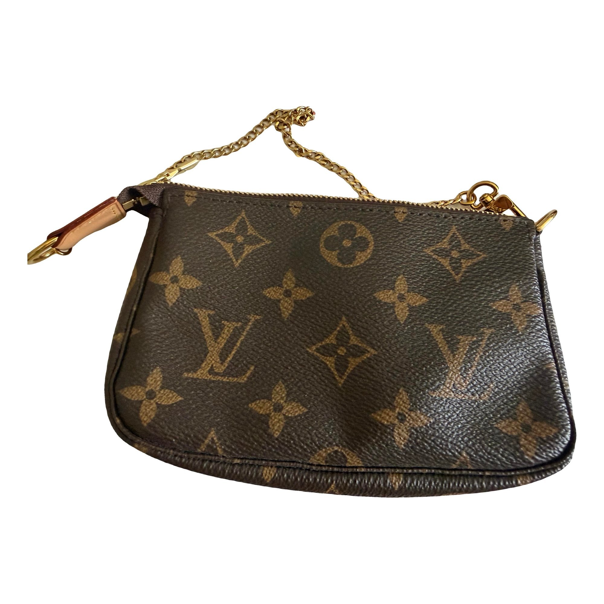 Pochette Accessoire leather handbag