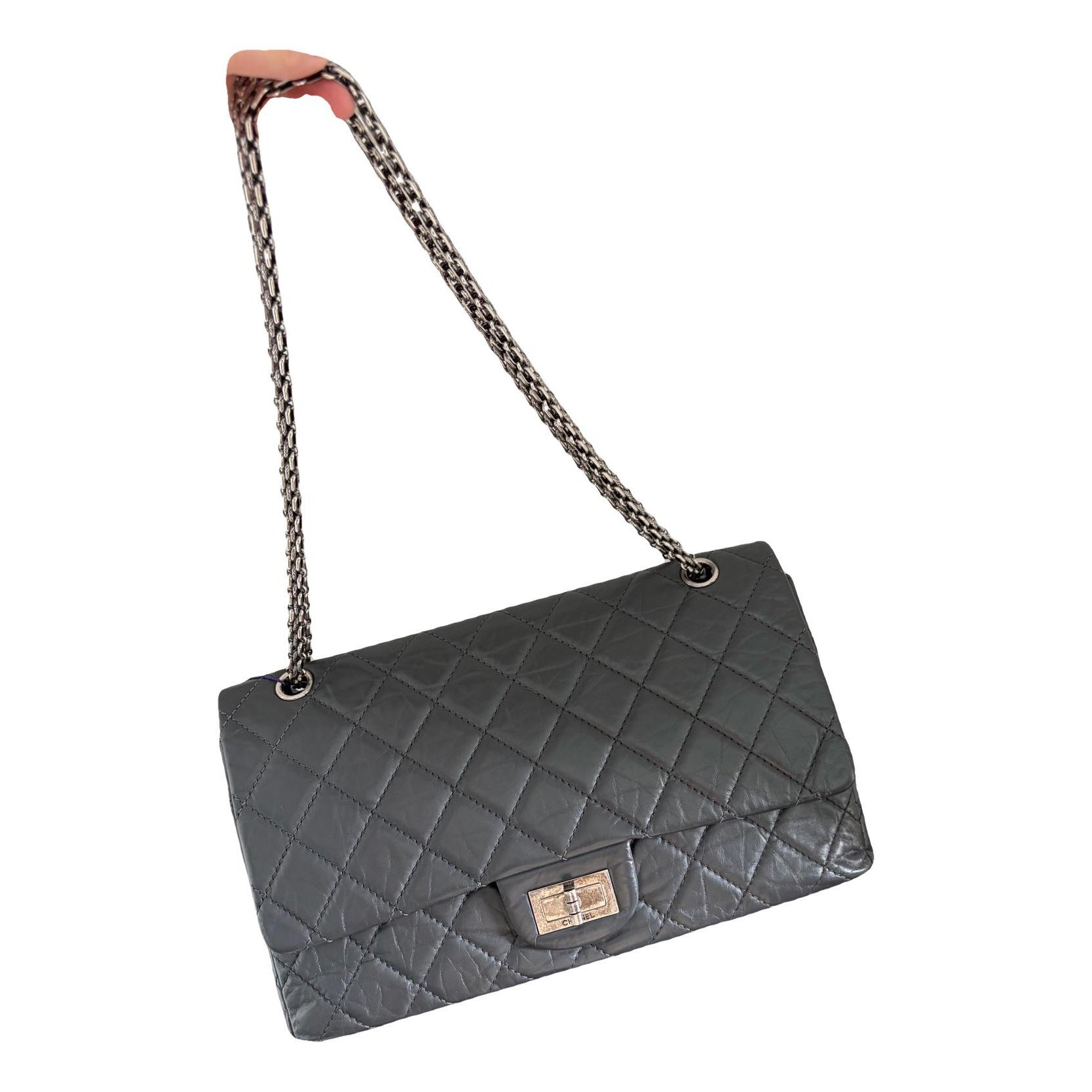 2.55 leather handbag