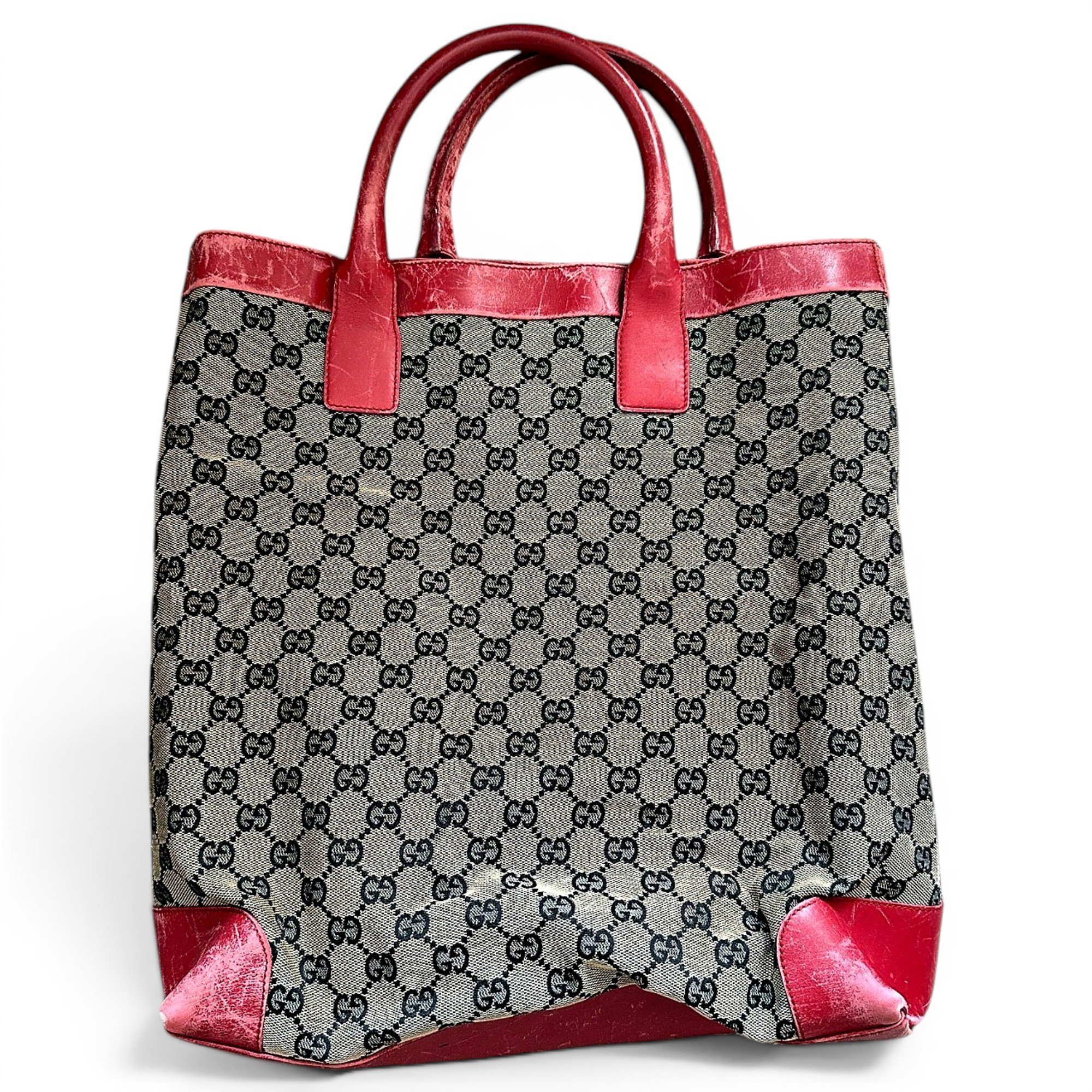 Leather tote