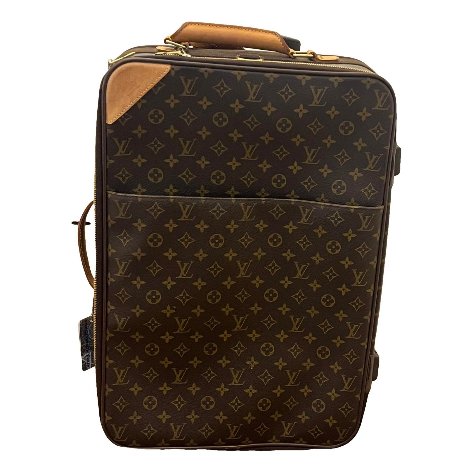 Pegase leather travel bag