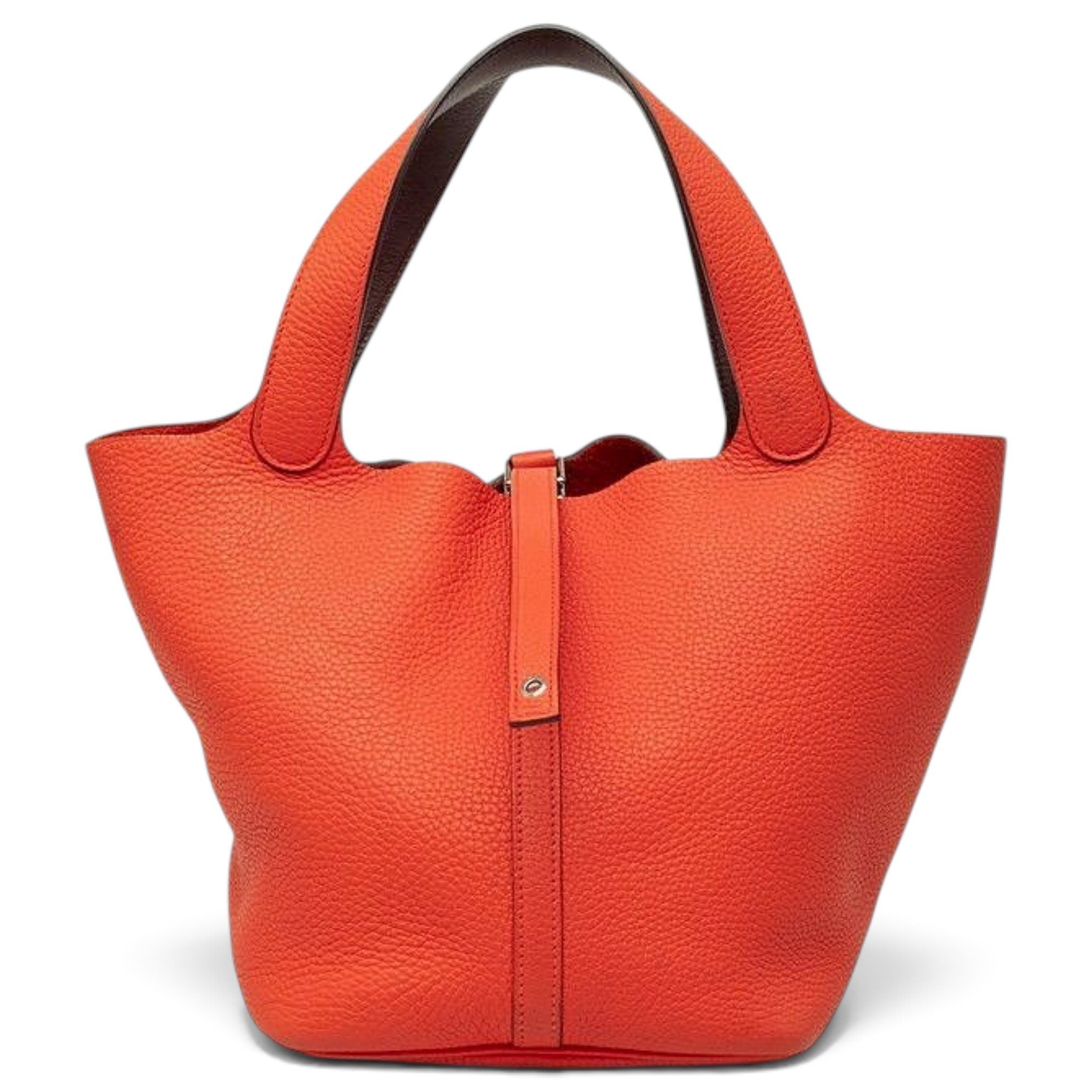 Picotin leather handbag