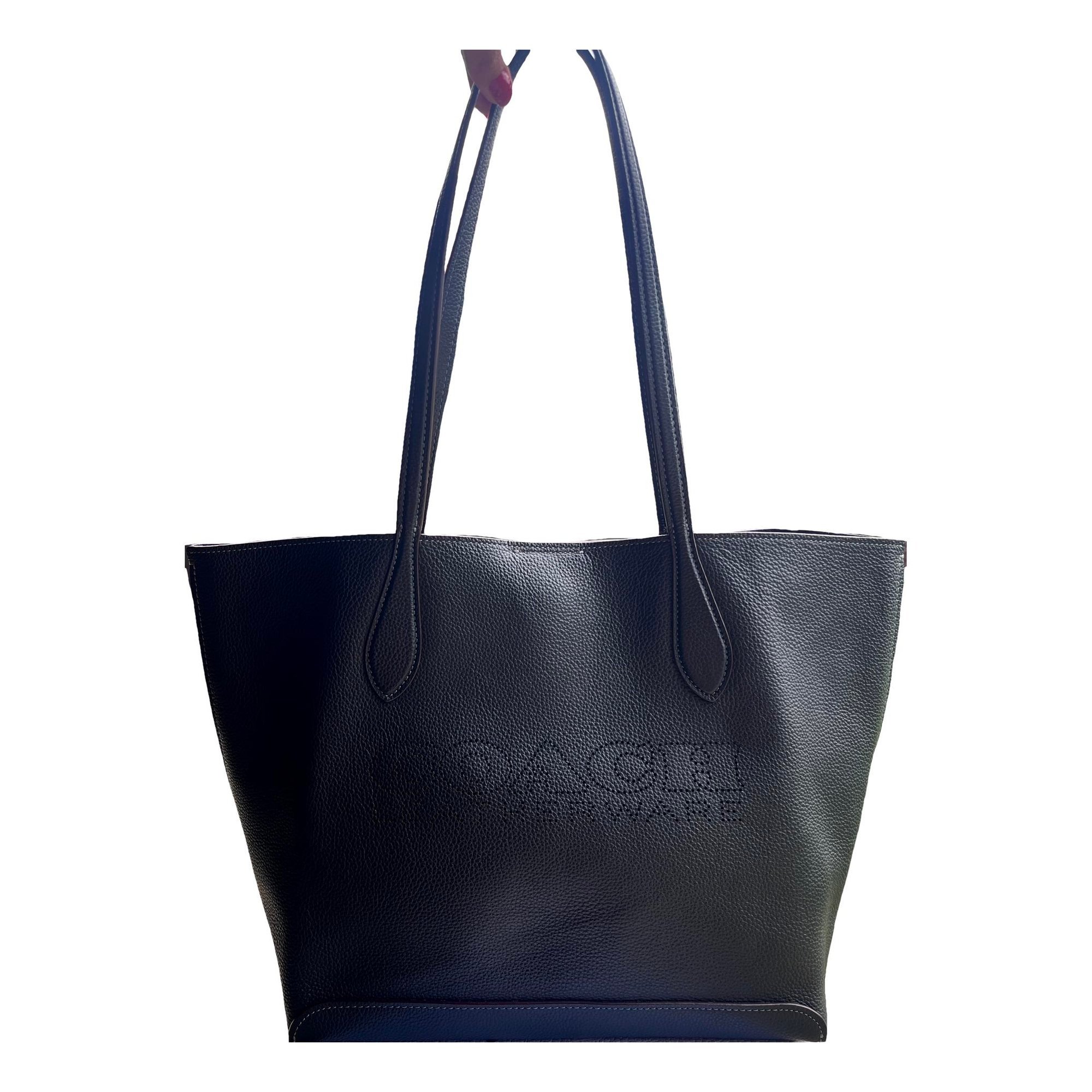 Leather tote