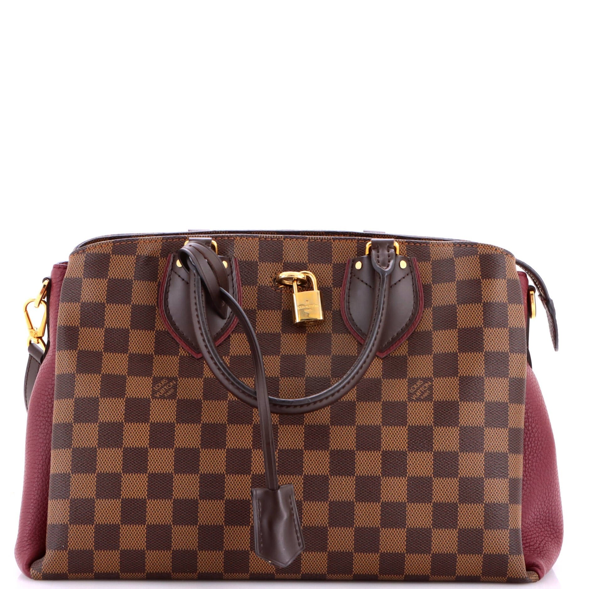 Normandy Handbag Damier and Leather