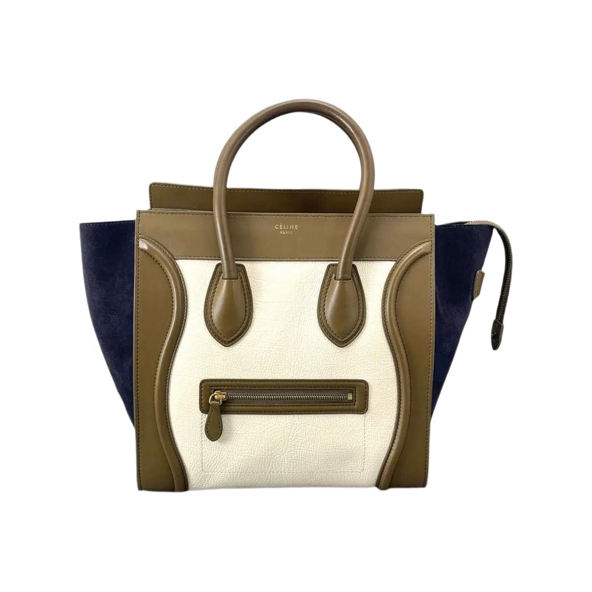Luggage leather handbag