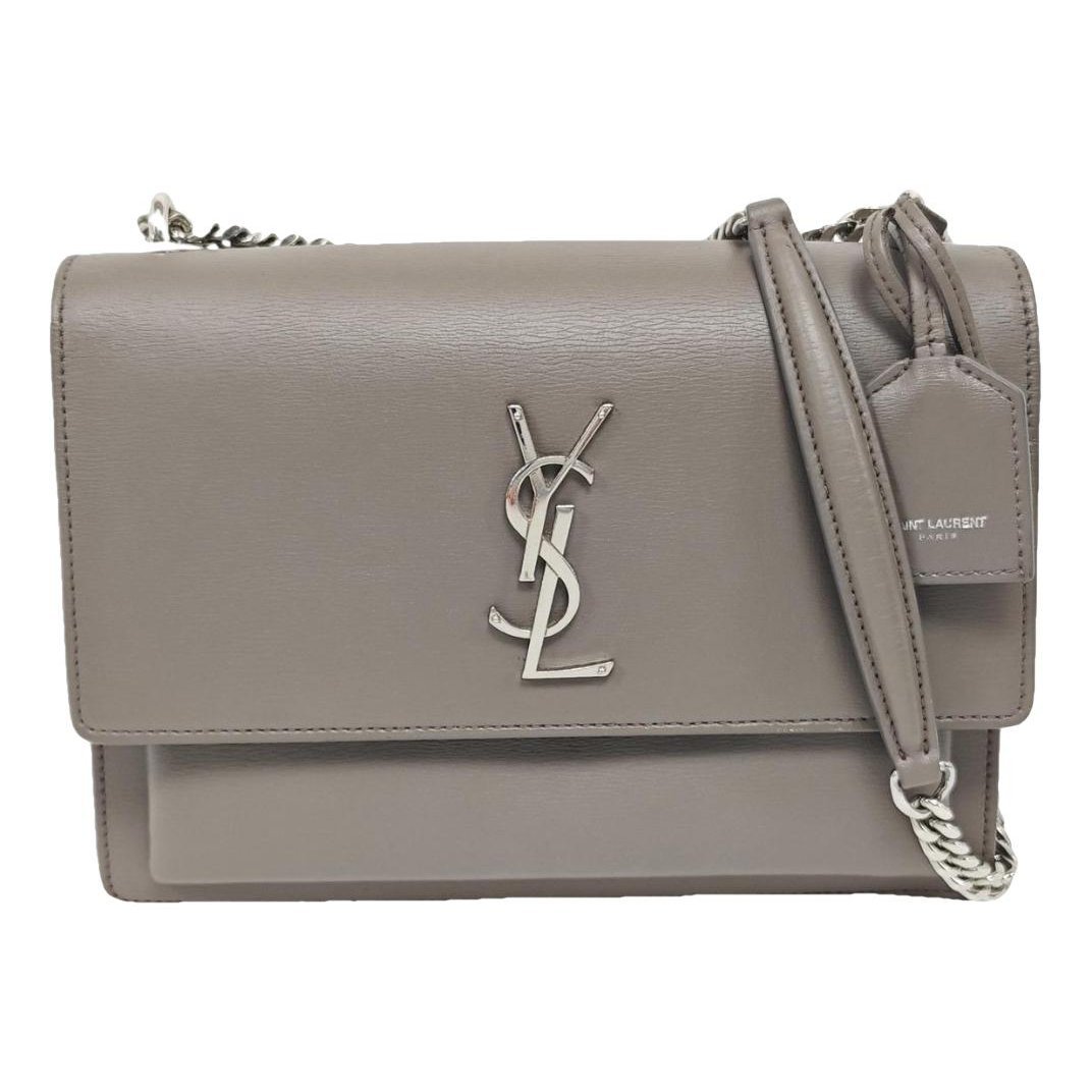 Sunset leather crossbody bag