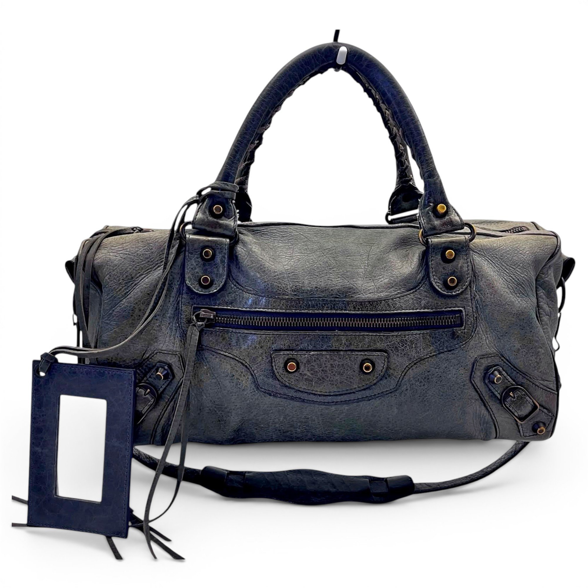 Balenciaga City leather handbag