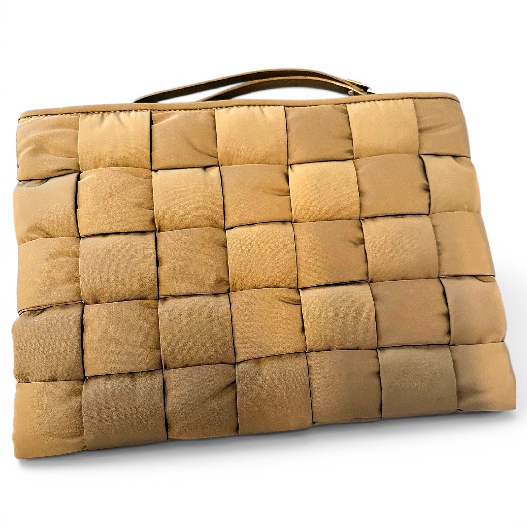 Bottega Veneta Faux fur clutch bag