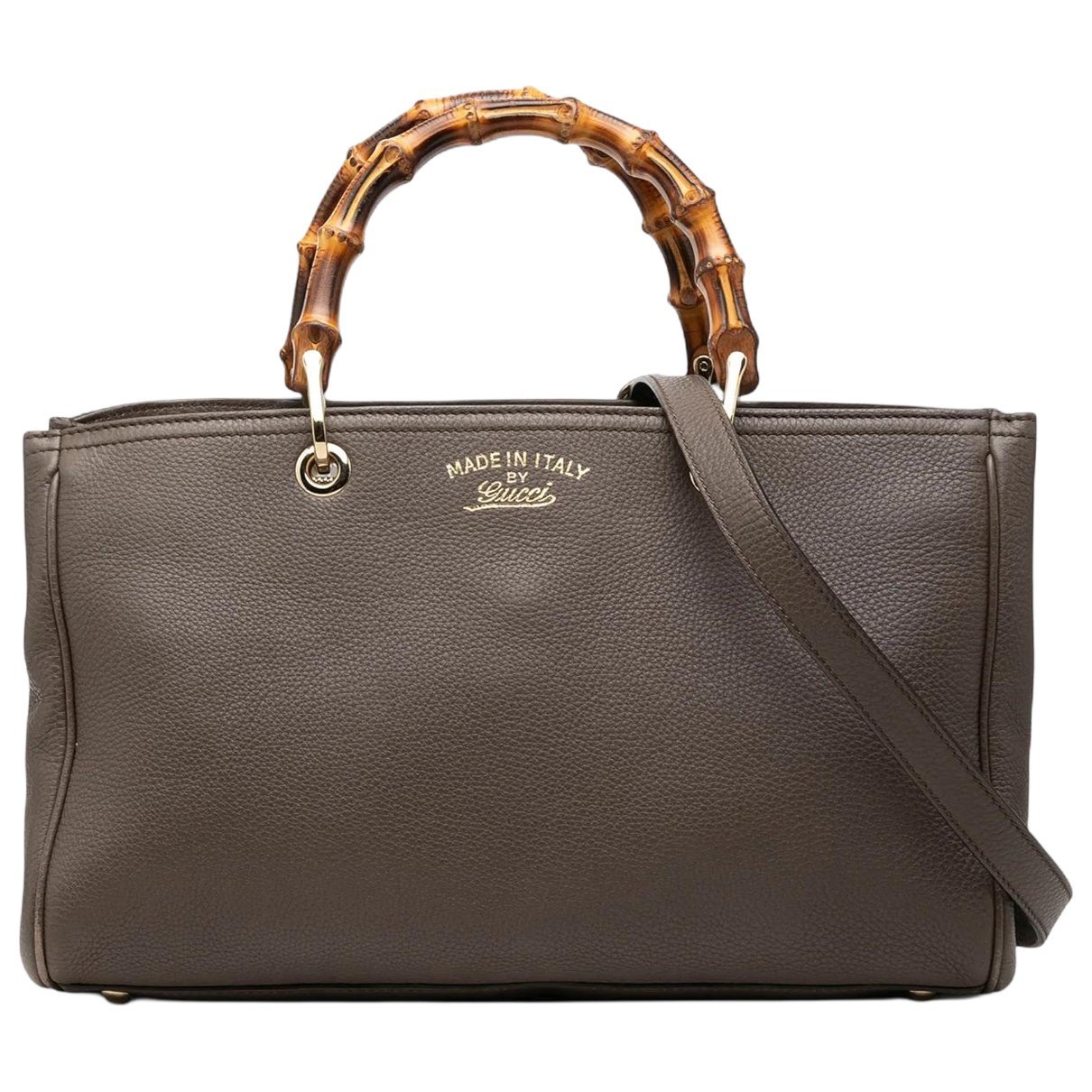 Bamboo leather satchel