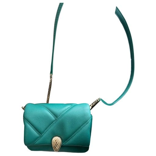 Serpenti leather handbag