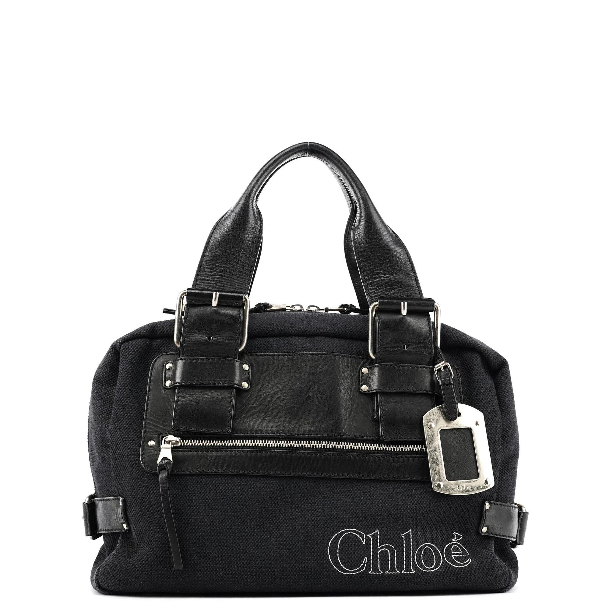 Paddington leather bowling bag